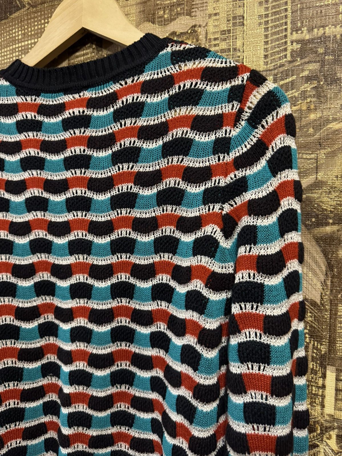 Missoni M Missoni Striped Multi Color Sweater Size M / US 6-8 / IT 42-44 - 10 Thumbnail