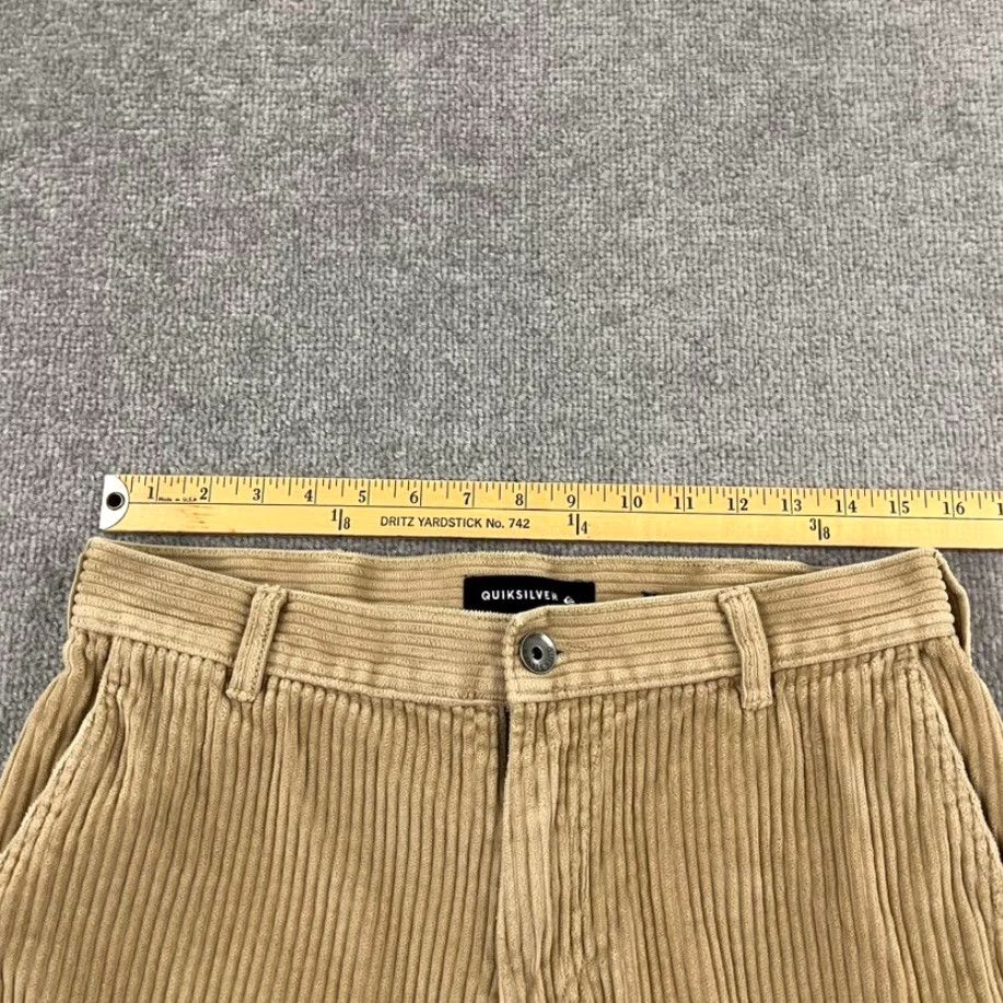 Quiksilver Quiksilver Pants 31 x 29 Relaxed Fit Brown Corduroy Trousers Beach Surf Mens Size US 31 - 3 Thumbnail