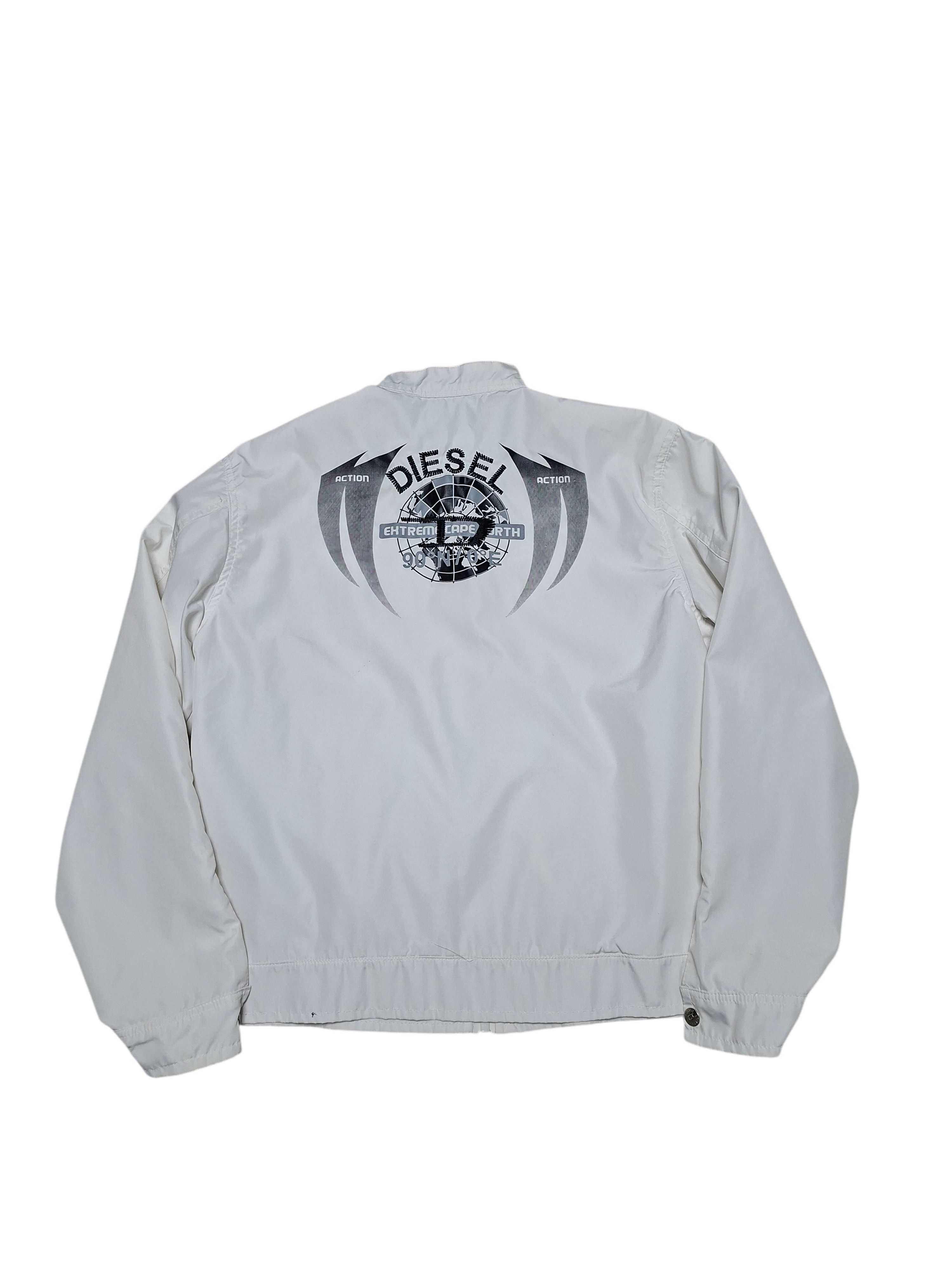 Diesel DIESEL VINTAGE BIG LOGO AVANT GARDE NYLON LIGHT JACKET Size US M / EU 48-50 / 2 - 3 Thumbnail