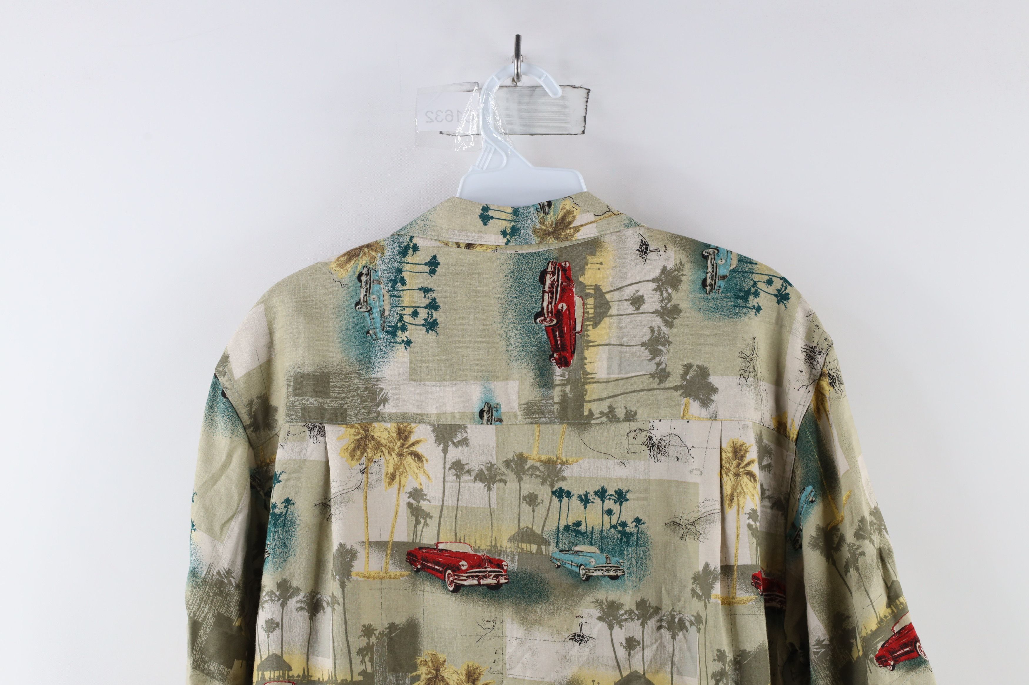 Vintage Vintage 90s Streetwear Car All Over Print Button Shirt Size US S / EU 44-46 / 1 - 8 Thumbnail