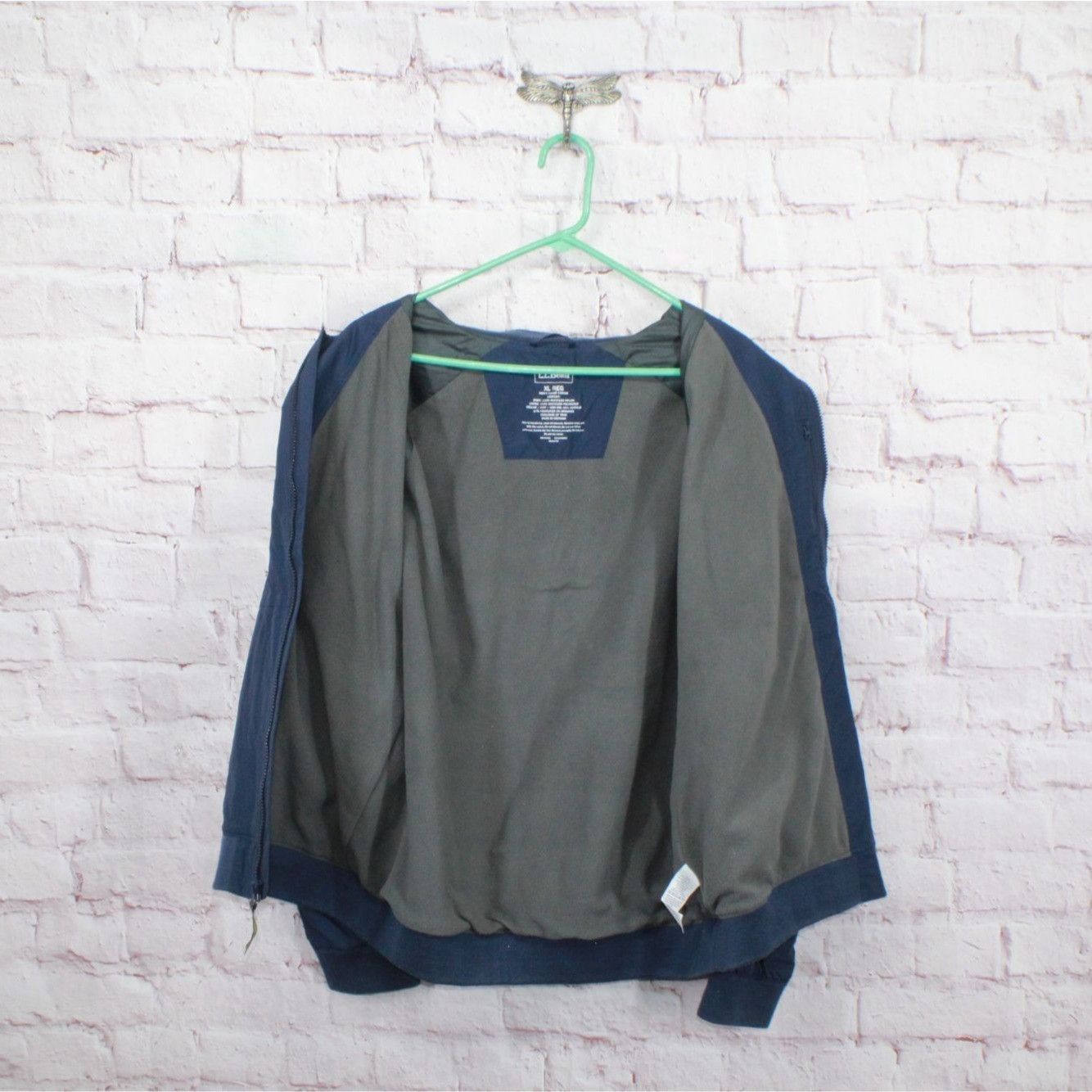 L.L. Bean LL Bean Men's 3 Season Bomber Jacket Nautical Navy Size XL Size US XL / EU 56 / 4 - 9 Thumbnail