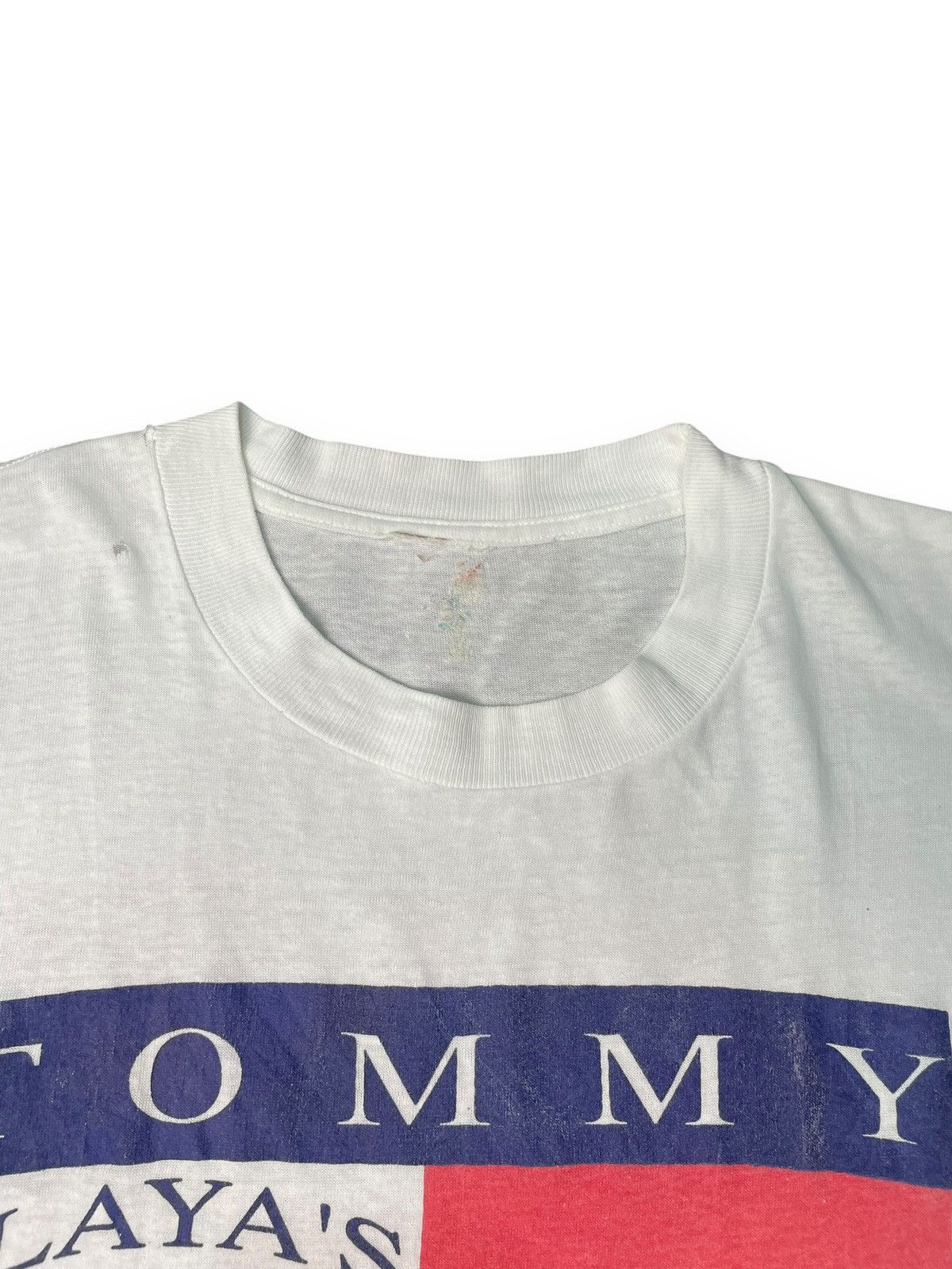 Rap Tees × Tommy Hilfiger × Vintage Vintage Tommy Freakniker Atlanta 96 Shirt Size US XL / EU 56 / 4 - 5 Thumbnail