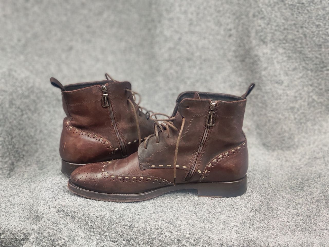 La Martina La Martina Polo brogue shoes Oxford Vintage combat Boots Size US 9 / EU 42 - 10 Thumbnail