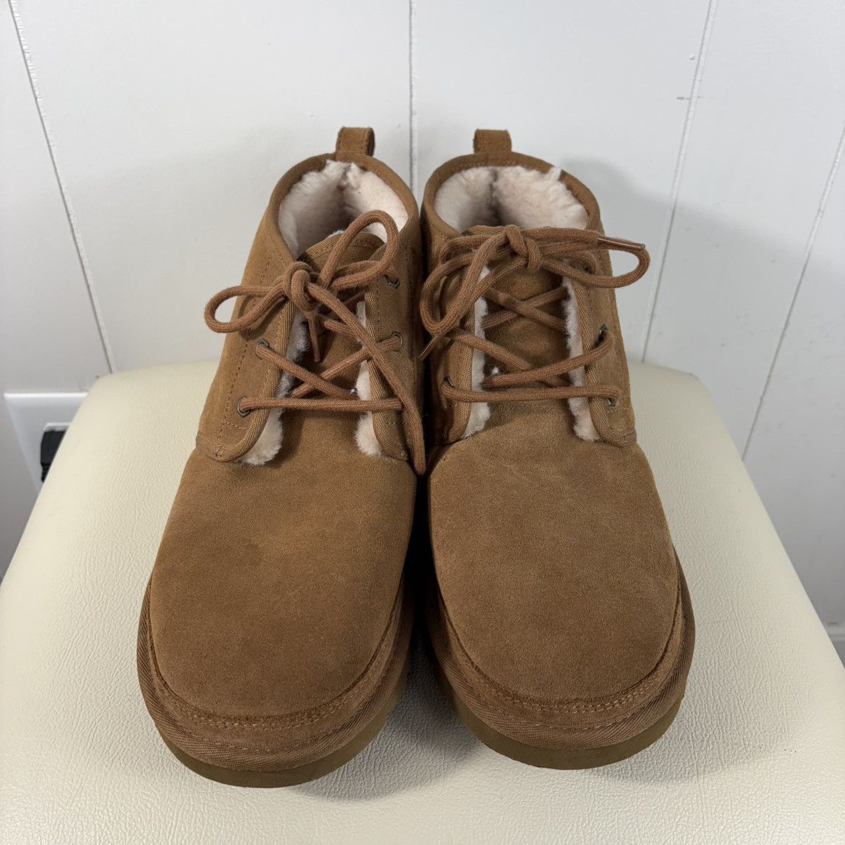 Ugg UGG Men's Neumel Brown Suede Ankle Slipper Boots Size 13 Size US 13 / EU 46 - 3 Thumbnail