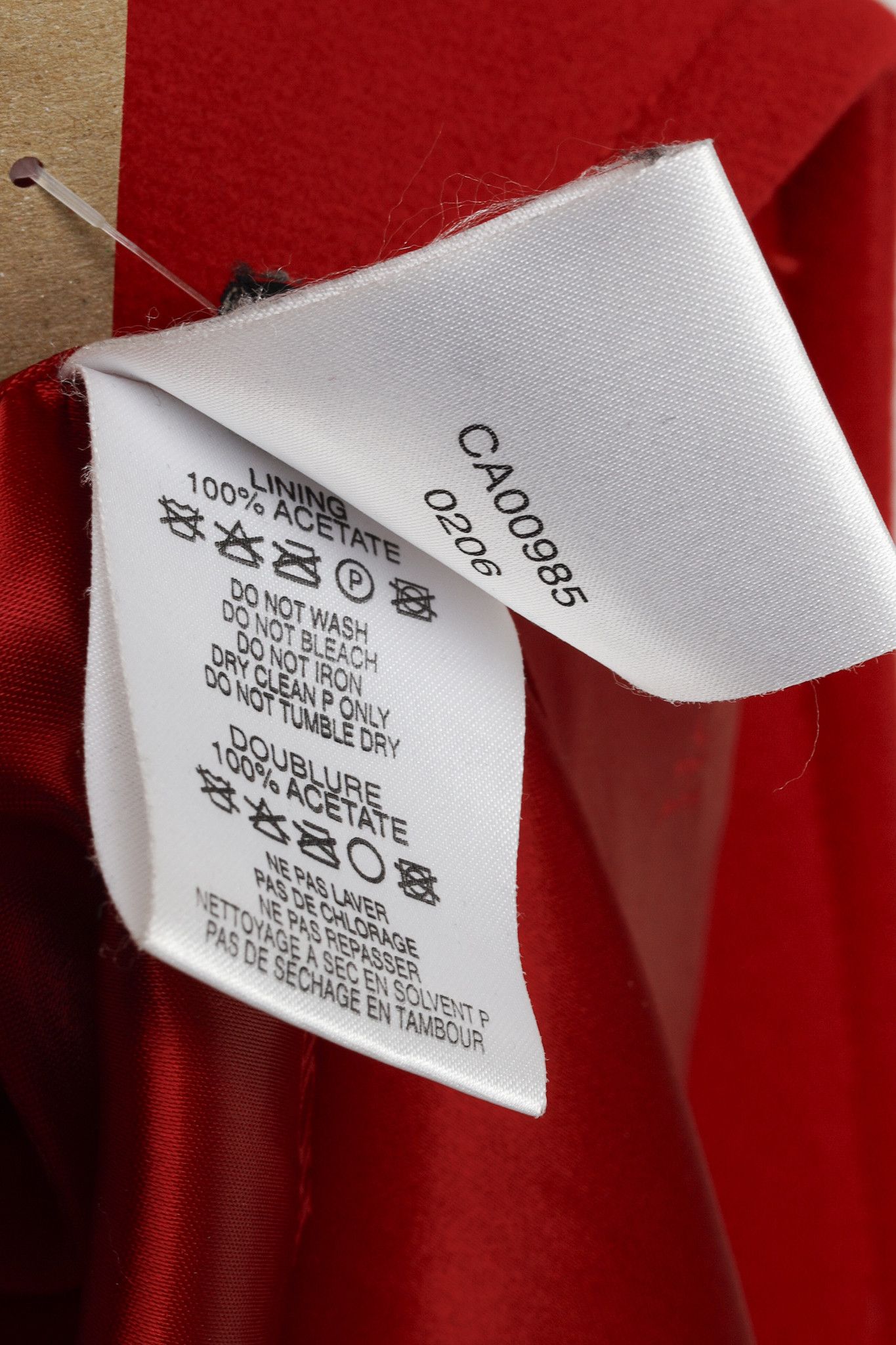 Hobbs London Hobbs Red Wool & Cashmere Blend Double-Breasted Coat Size M / US 6-8 / IT 42-44 - 12 Thumbnail