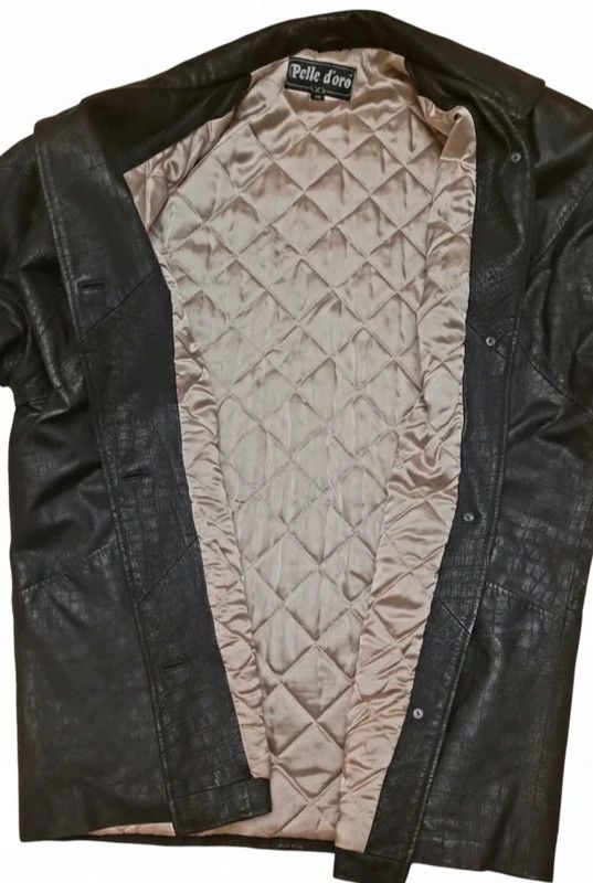 Other Vintage Pelle d’oro Leather Jacket | Vintage from '90 German Size M / US 6-8 / IT 42-44 - 8 Thumbnail