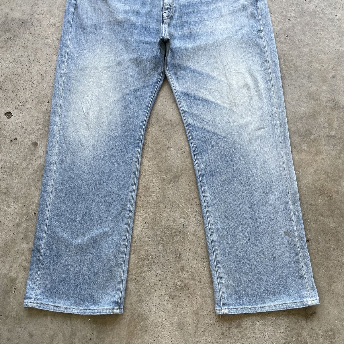 Japanese Brand W36x28.5 Vintage Japanese Faded Regular Jeans Denim Pants Size US 36 / EU 52 - 4 Thumbnail