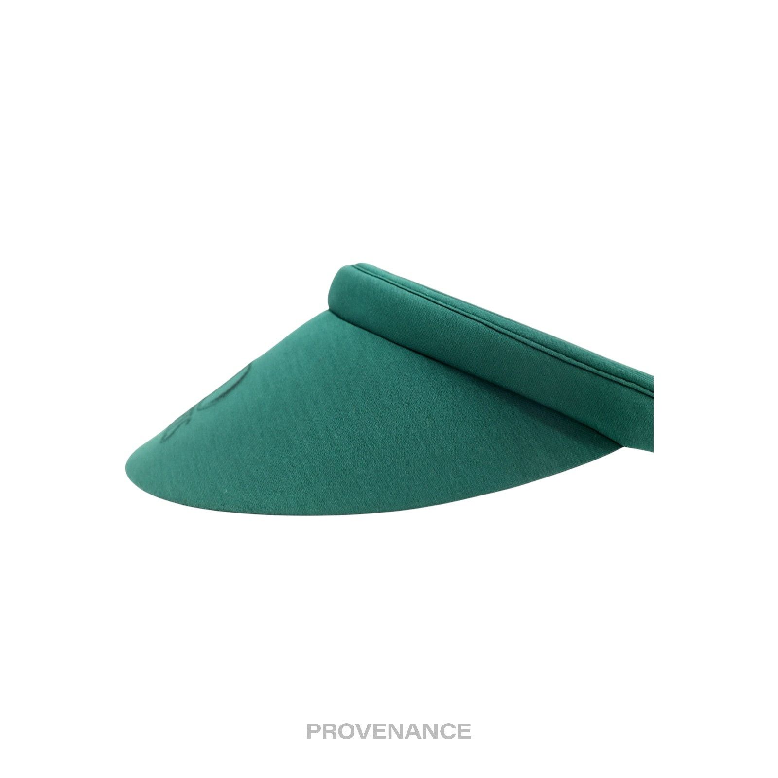 Dior 🔴 Christian Dior CD Sports Logo Visor - Green Size ONE SIZE - 6 Thumbnail