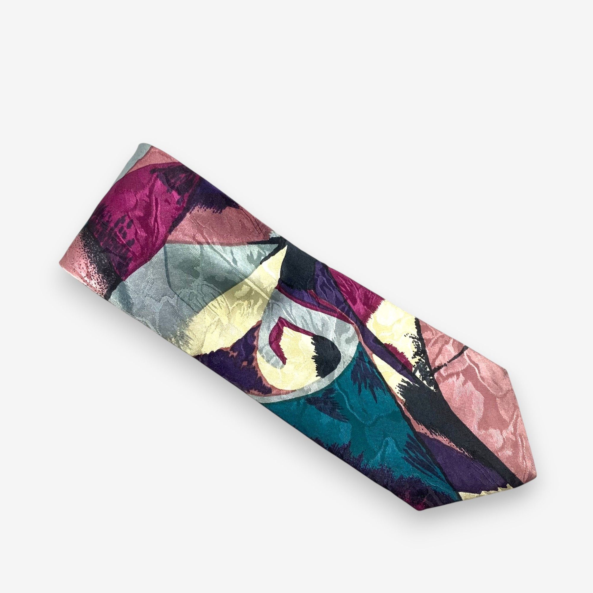 Japanese Brand Vintage Pierre Balmain SILK Necktie Cravate Pure Silk Size ONE SIZE - 2 Thumbnail