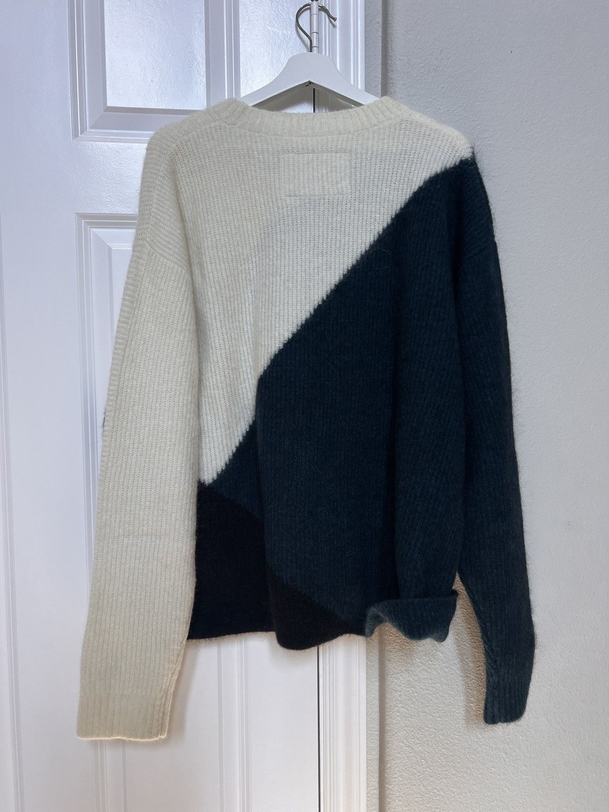 A-COLD-WALL* Colorblocked rib knit sweater xl Size US XL / EU 56 / 4 - 2 Thumbnail