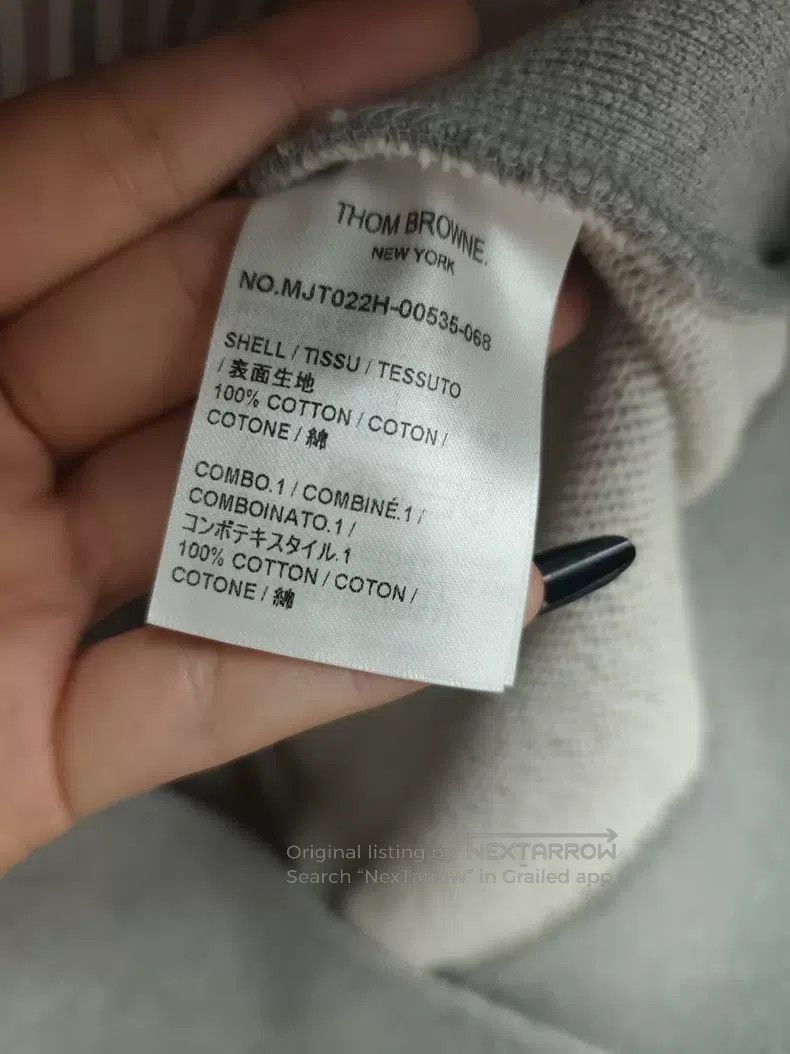 Thom Browne Thom Browne Zip-Up Hooded Jacket Size US S / EU 44-46 / 1 - 2 Thumbnail