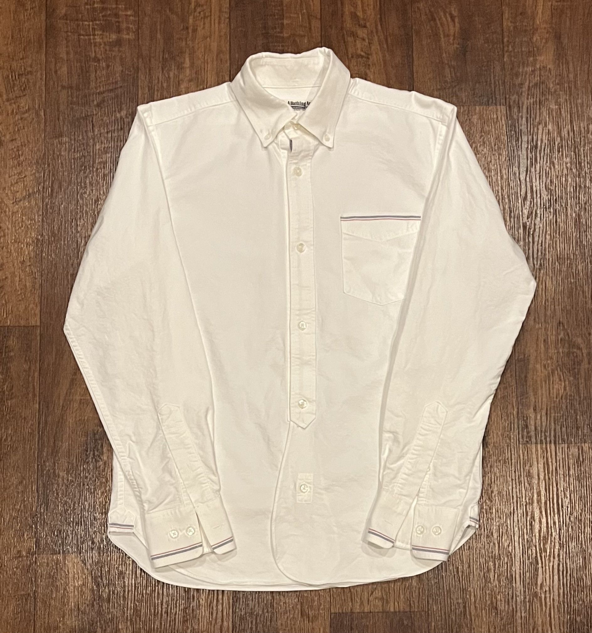 Bape Bape long sleeve button up shirt Size US S / EU 44-46 / 1 - 1 Thumbnail