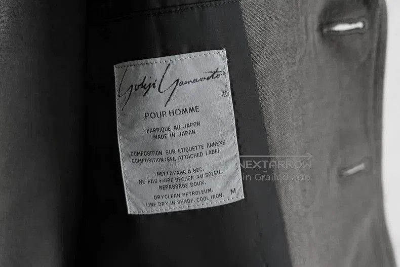 Yohji Yamamoto Yohji Yamamoto Gray Silk Jacket. Size US M / EU 48-50 / 2 - 6 Thumbnail
