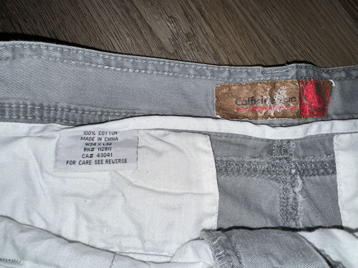 Vintage Rare Vintage 90s Caffeine Cargo Pants Size US 34 / EU 50 - 3 Thumbnail
