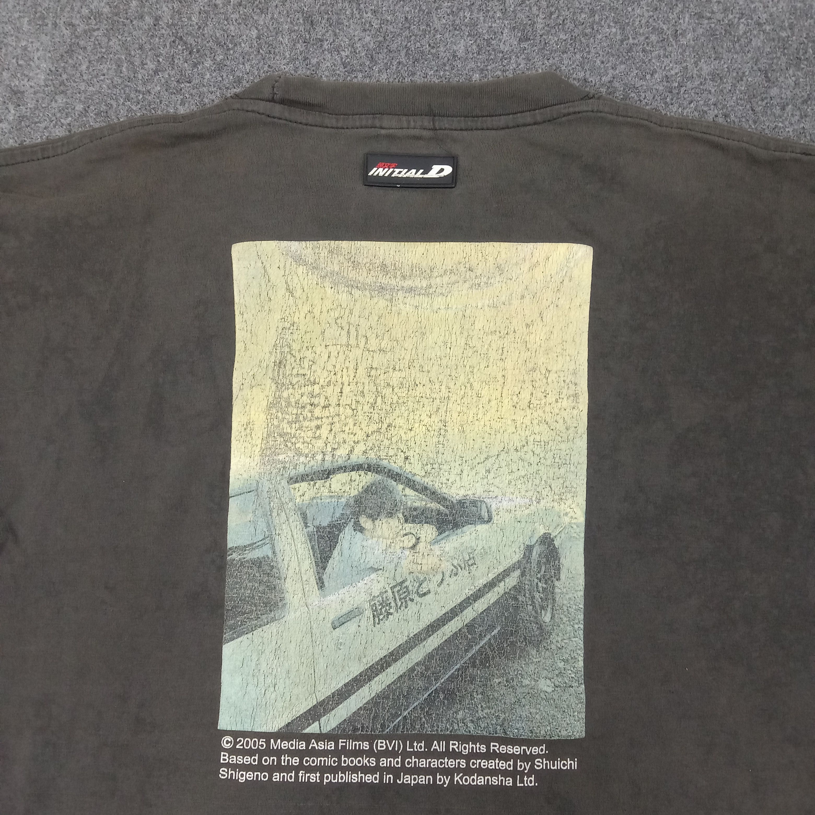 Anime Initial D Japanese Motorsports Racing Movie Tshirt C259N65 Size US L / EU 52-54 / 3 - 2 Thumbnail