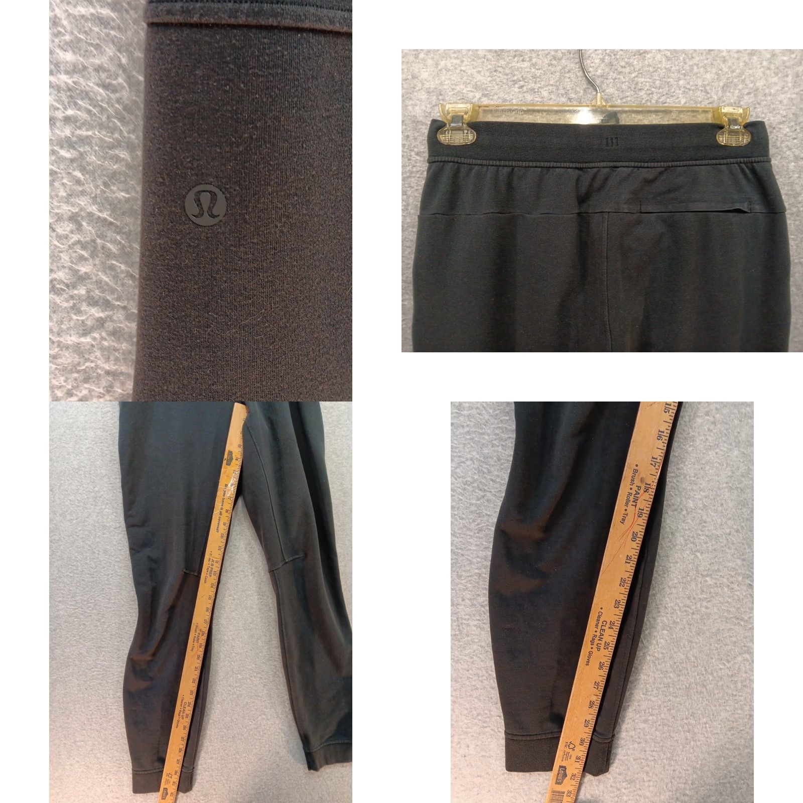Lululemon Lululemon ABC Jogger Pants Mens S Gray Tapered 30in Warsptreme Stretch Activewear Jogger Size US 29 - 8 Thumbnail