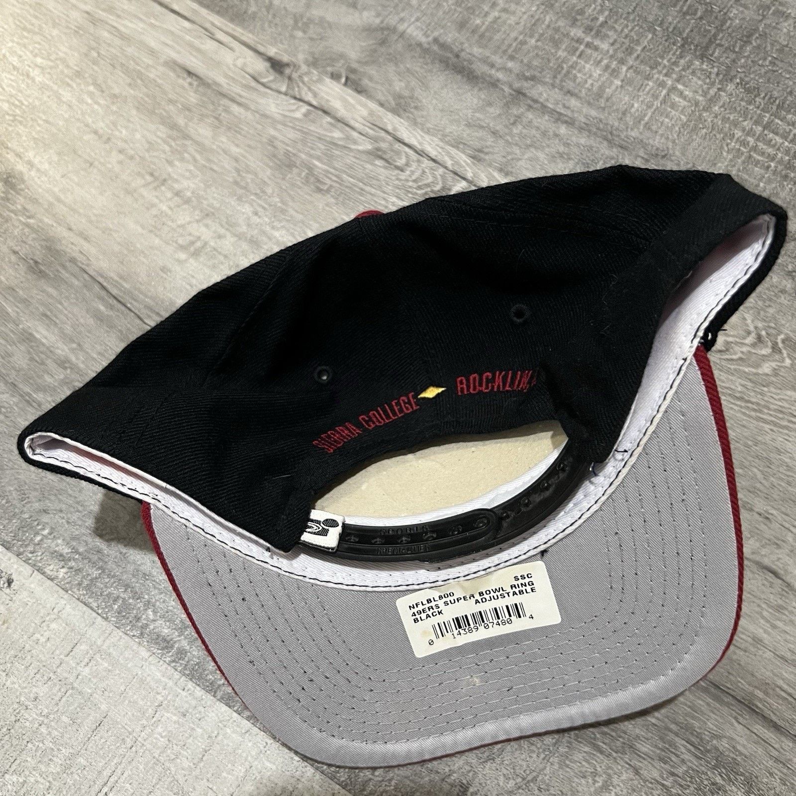 Sports Specialties VTG San Francisco 49ers Snap Back Hat Sports Specialties NWT Size ONE SIZE - 3 Thumbnail