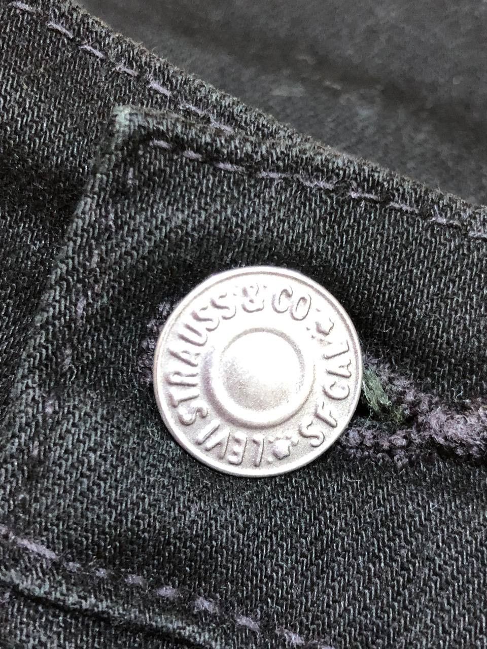 Levi's Vintage jeans Levi's 512 black crazy Y2K w30 streetwear Size US 30 / EU 46 - 7 Thumbnail
