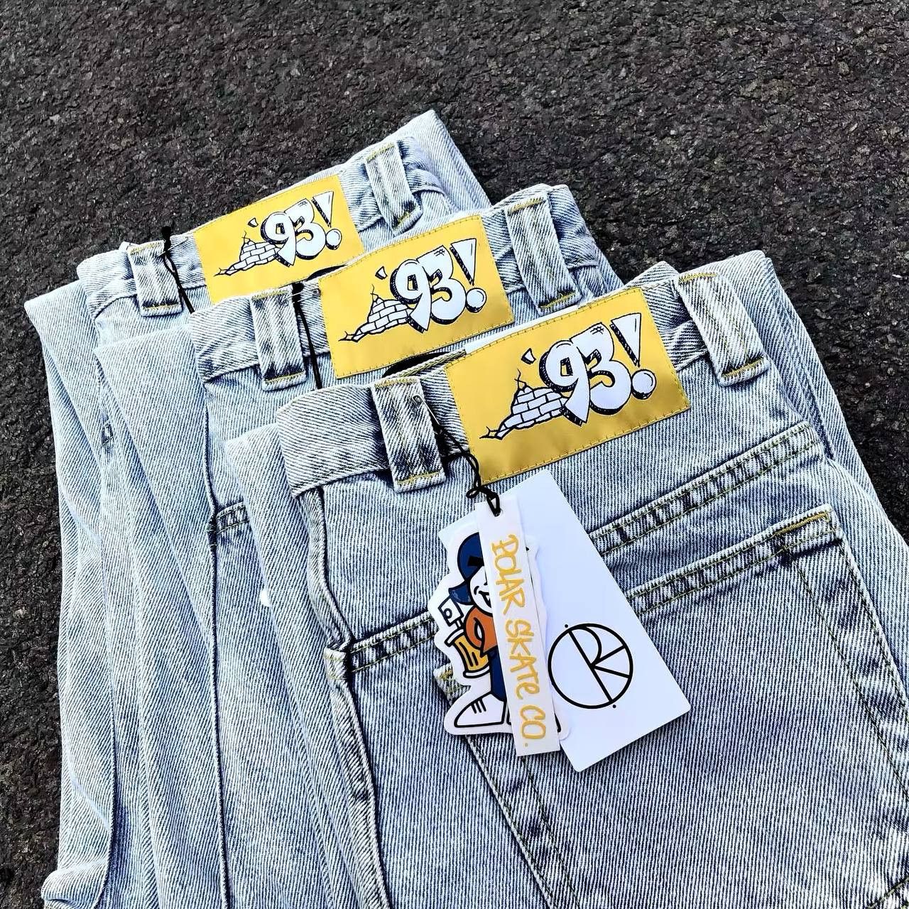 Japanese Brand × Vintage Straight casual jeans Size US 35 - 2 Thumbnail