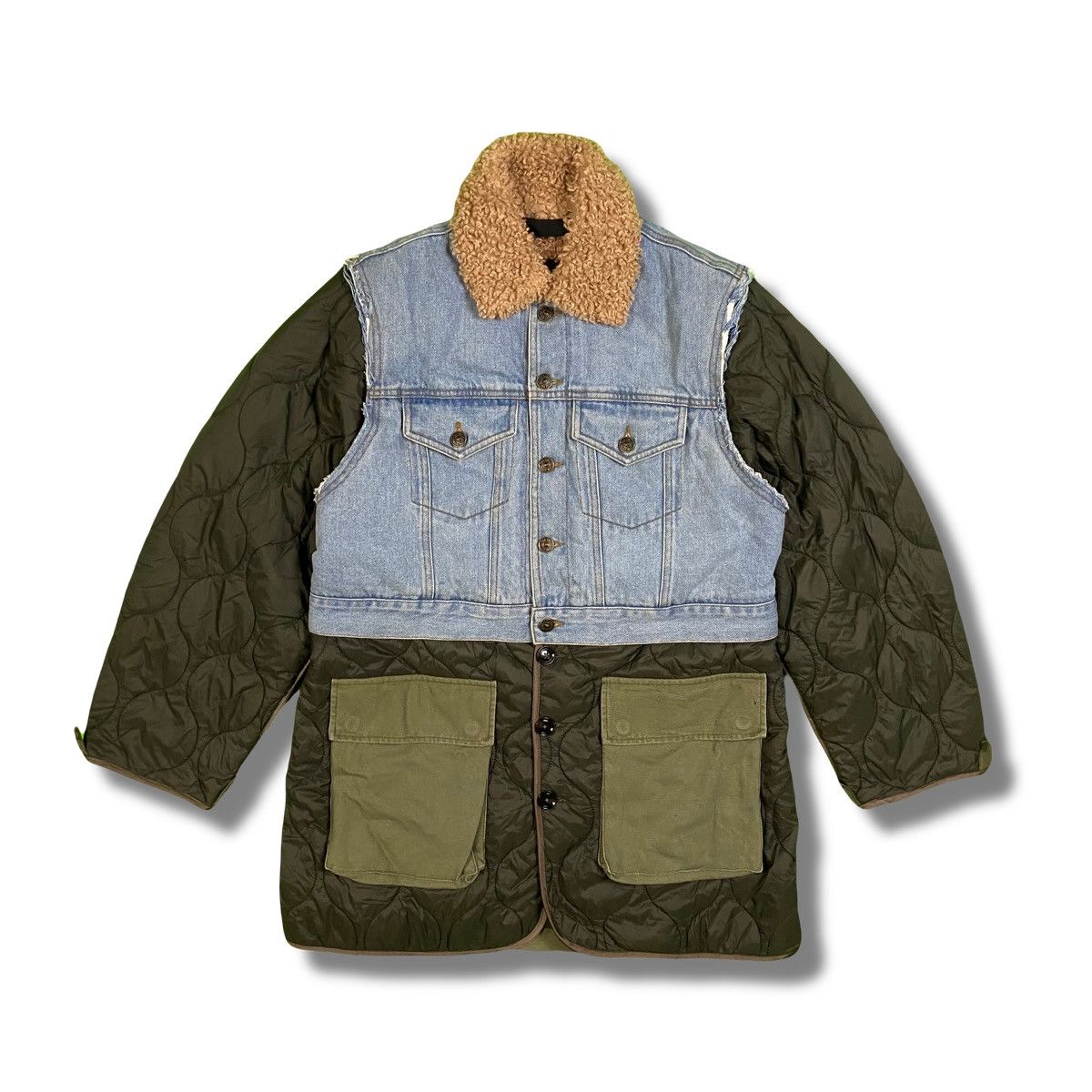 Diesel Diesel Multifungtion Parka Denim Jacket Size US L / EU 52-54 / 3 - 1 Thumbnail