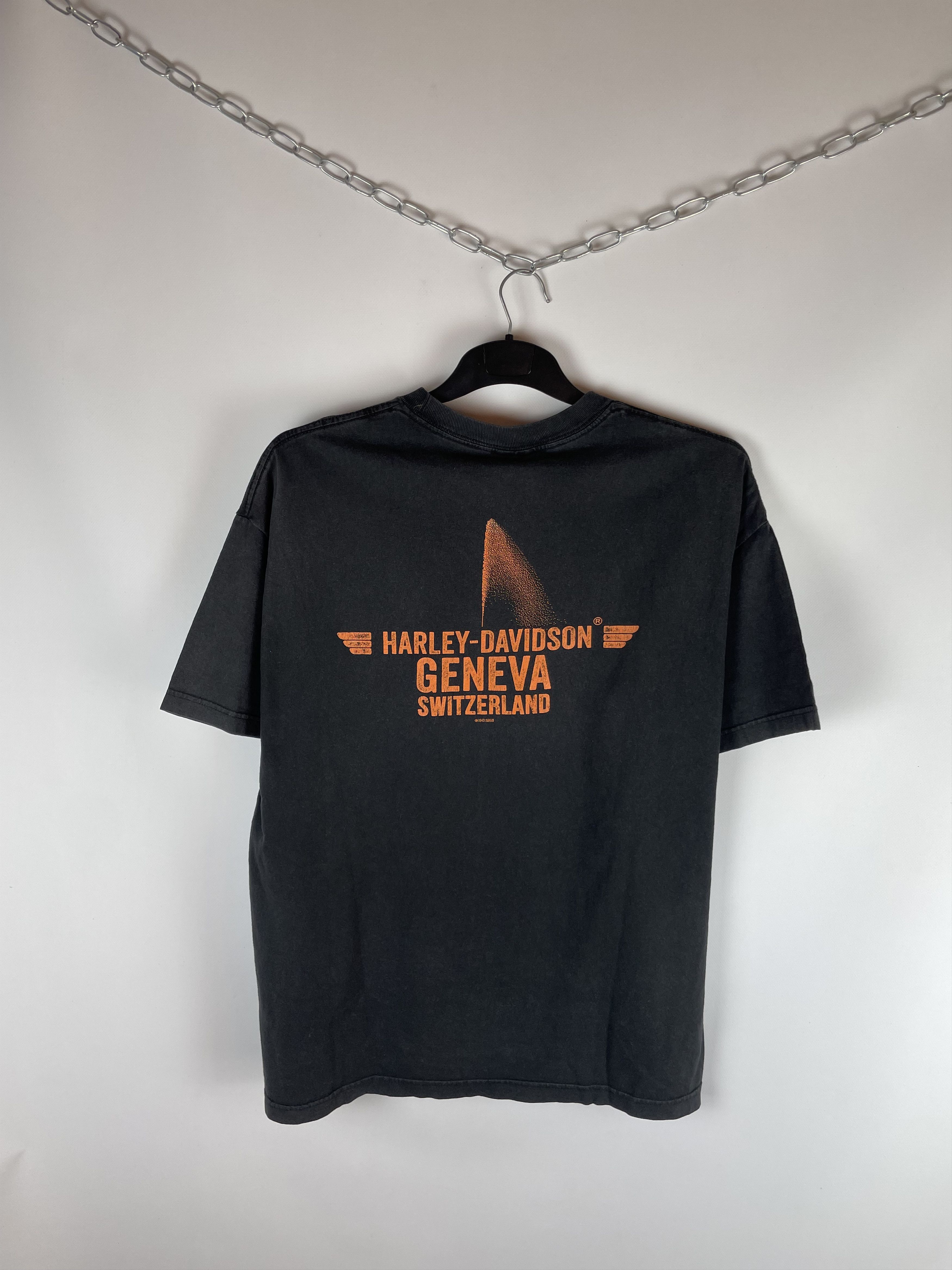 Harley Davidson Vintage HARLEY DAVIDSON Tee Graphic T Shirt Size US XL / EU 56 / 4 - 8 Thumbnail