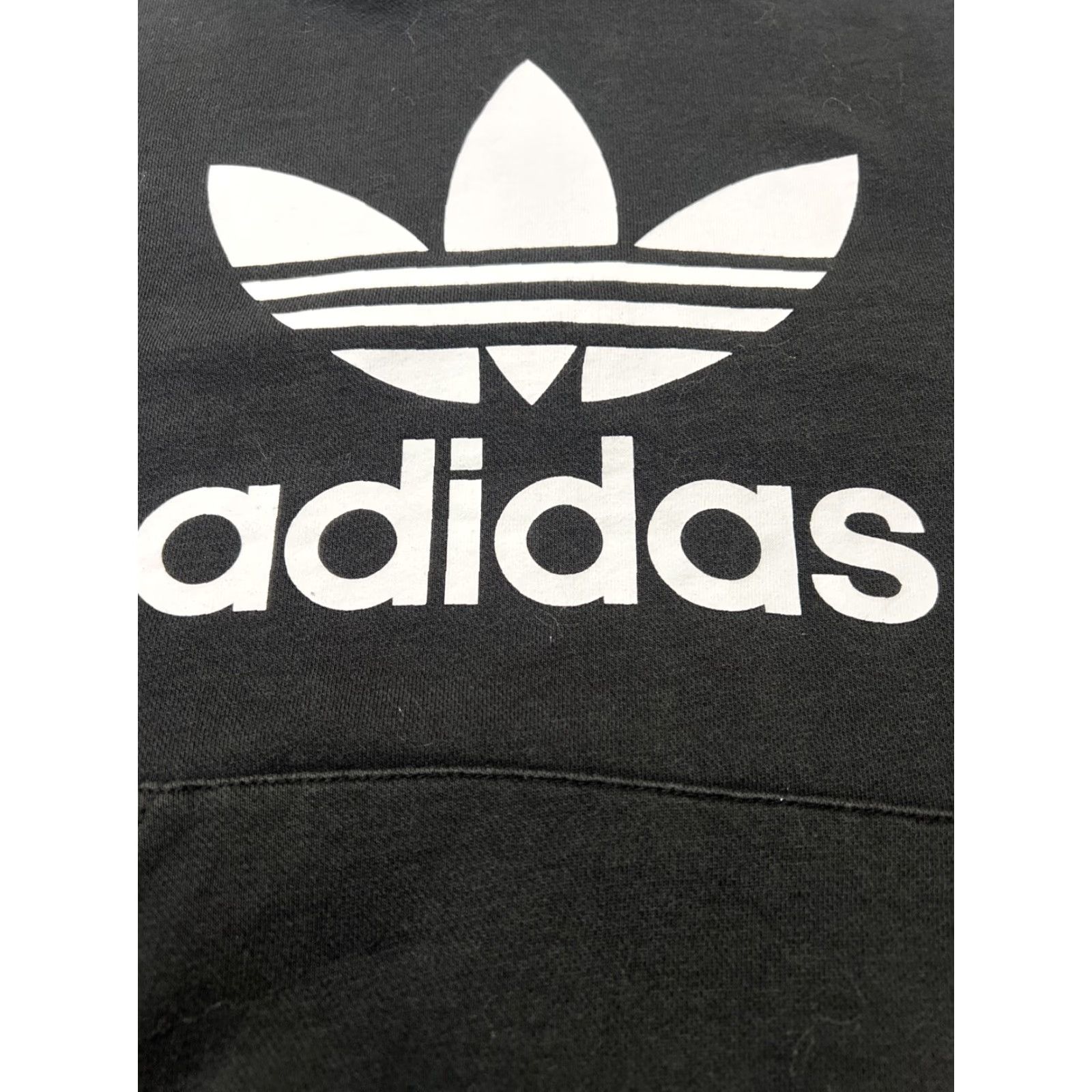 Adidas Adidas Originals Hoodie Small Black Trefoil Big Men's Size US S / EU 44-46 / 1 - 3 Thumbnail