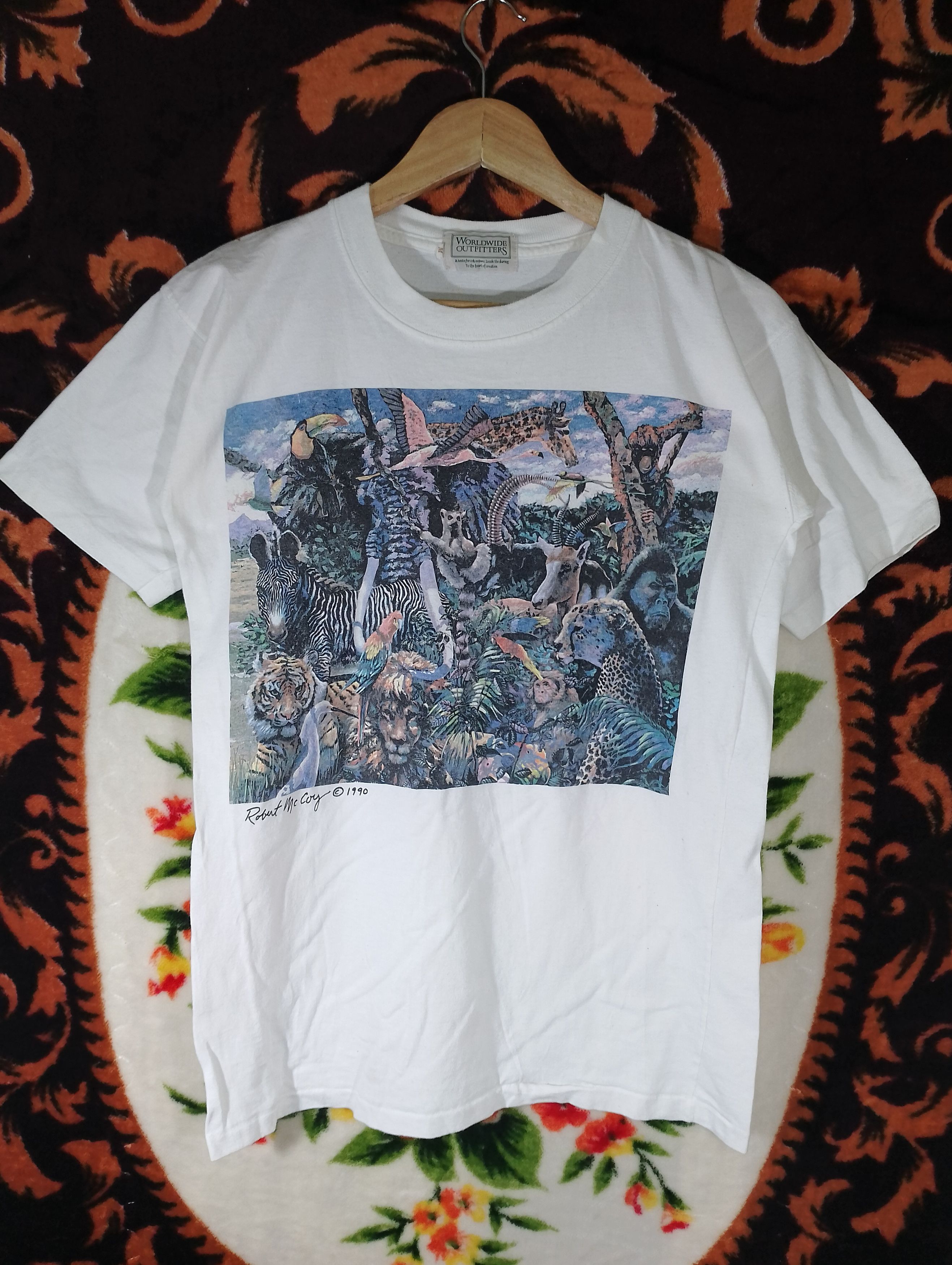 Habitat × Vintage Robert Mccoys Habitat Painting Tee Size US M / EU 48-50 / 2 - 1 Thumbnail