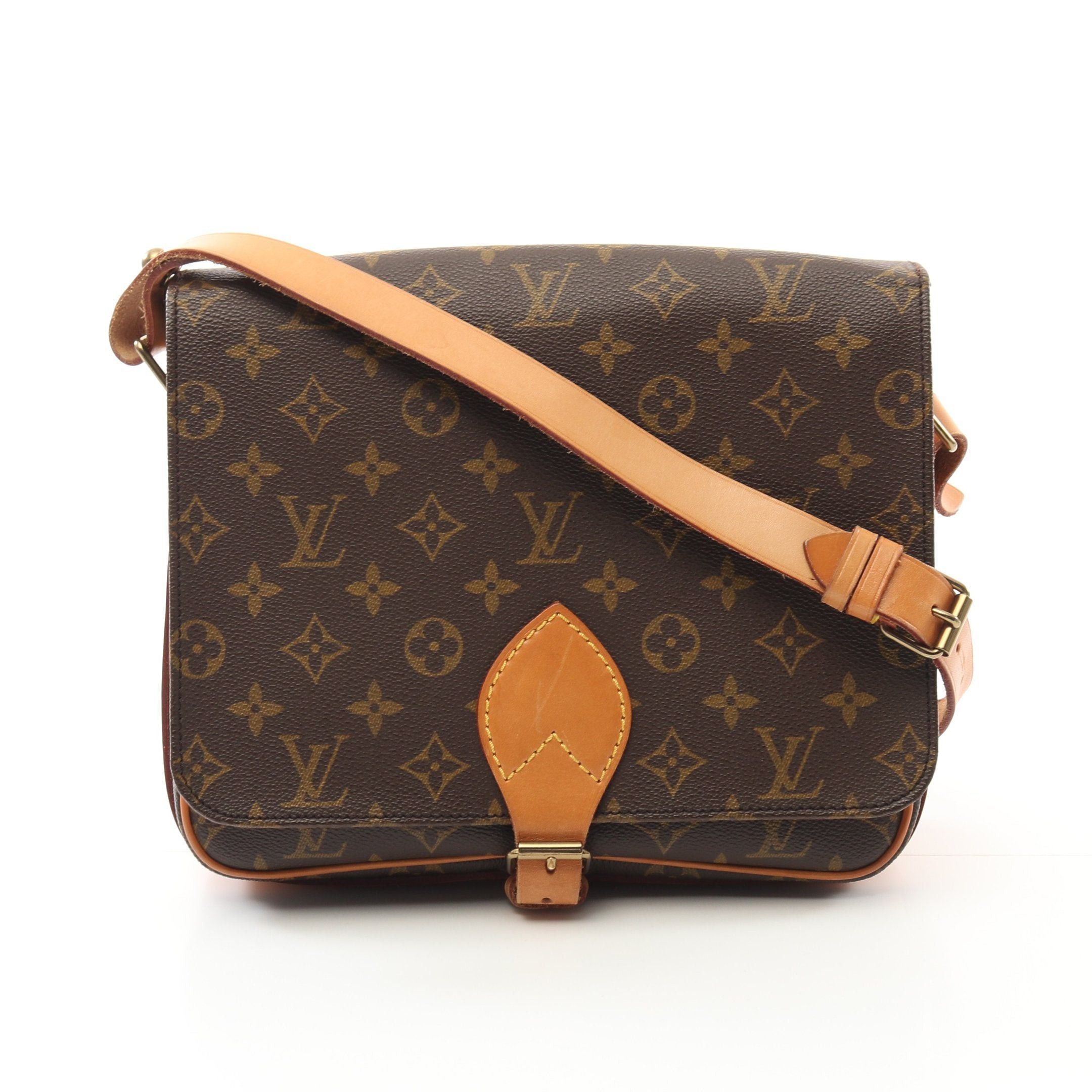 Louis Vuitton Louis Vuitton Cartesier Gm Monogram Shoulder Bag Leather Brown Size ONE SIZE - 1 Thumbnail
