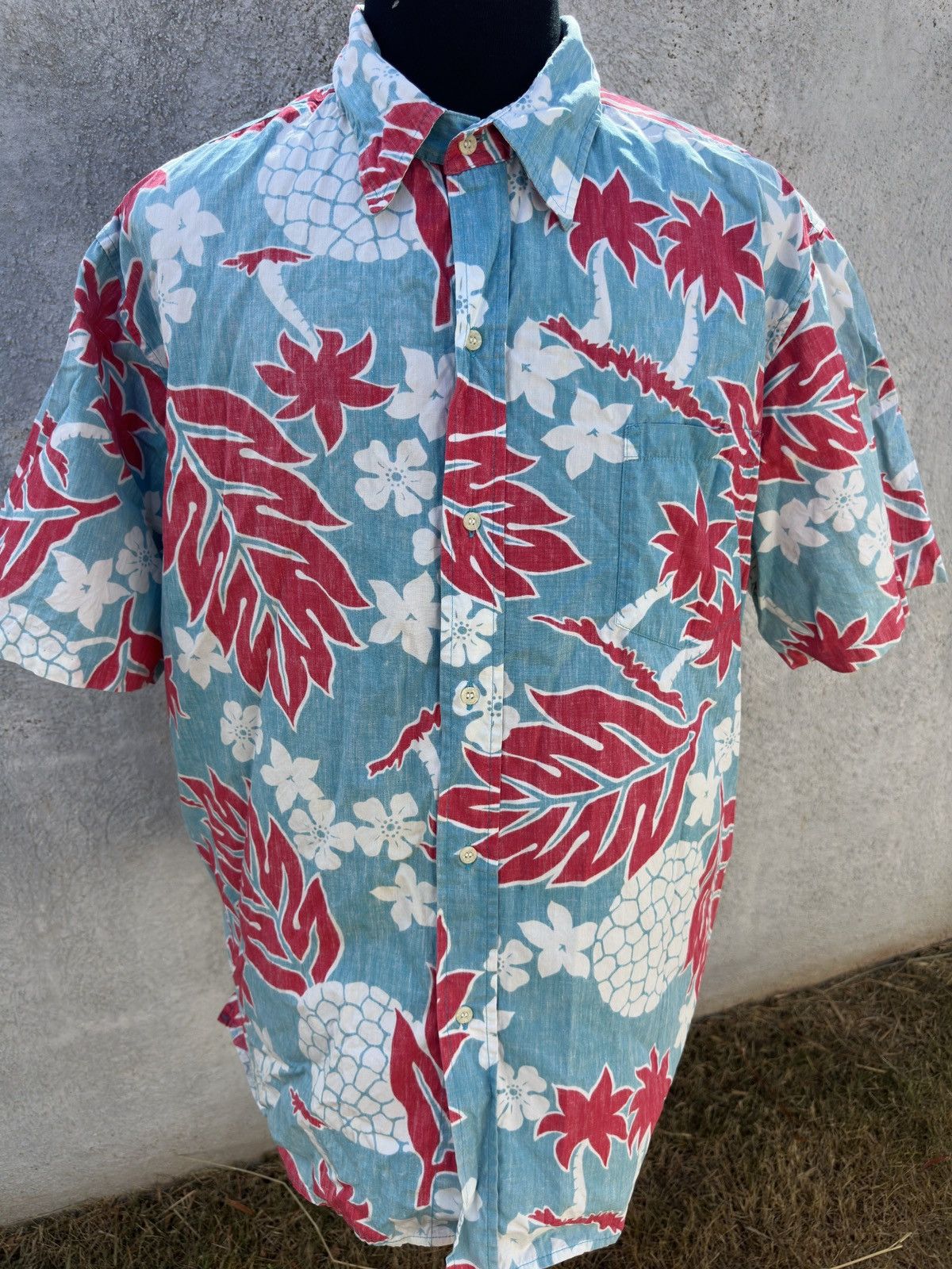 Reyn Spooner Reyn Spooner Phil Edwards Multicolored Full Button Men's 2XL Size US XXL / EU 58 / 5 - 1 Thumbnail