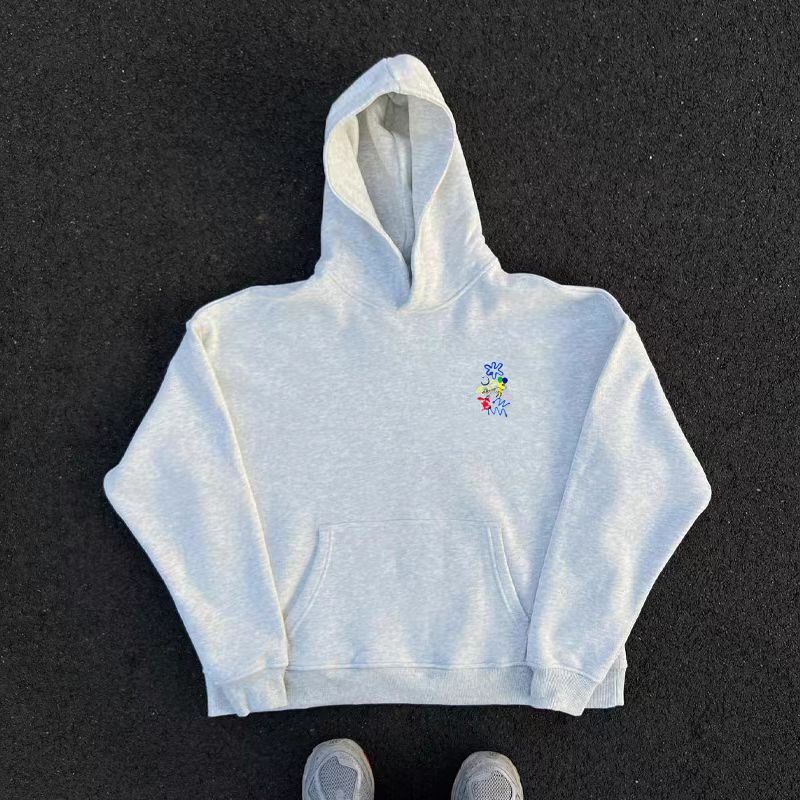 Japanese Brand Vintage Street Hip Hop Graffiti Print Hooded Sweatshirt Size US L / EU 52-54 / 3 - 4 Thumbnail