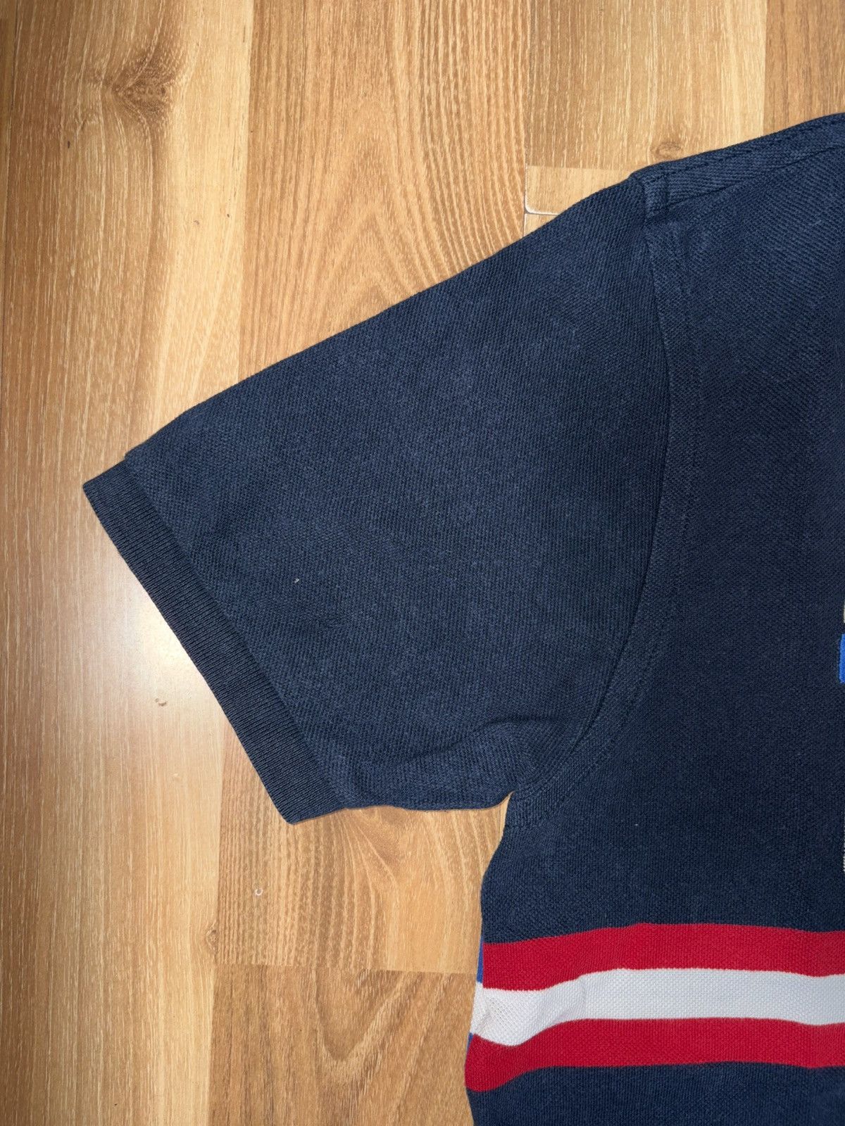 Polo Ralph Lauren U.S. Polo Assn. "ESTD 1890" Heritage Stripe Polo - Navy Size US XS / EU 42 / 0 - 5 Thumbnail