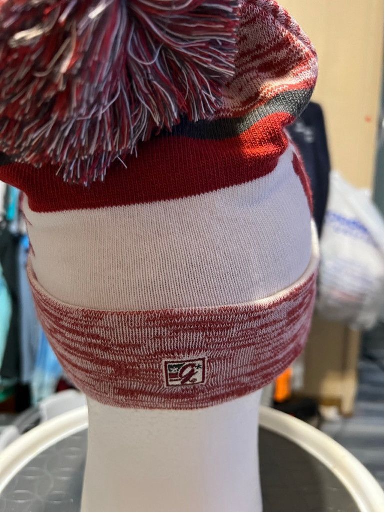 The Game The Game Beanie Red/White One Size Size ONE SIZE - 3 Thumbnail