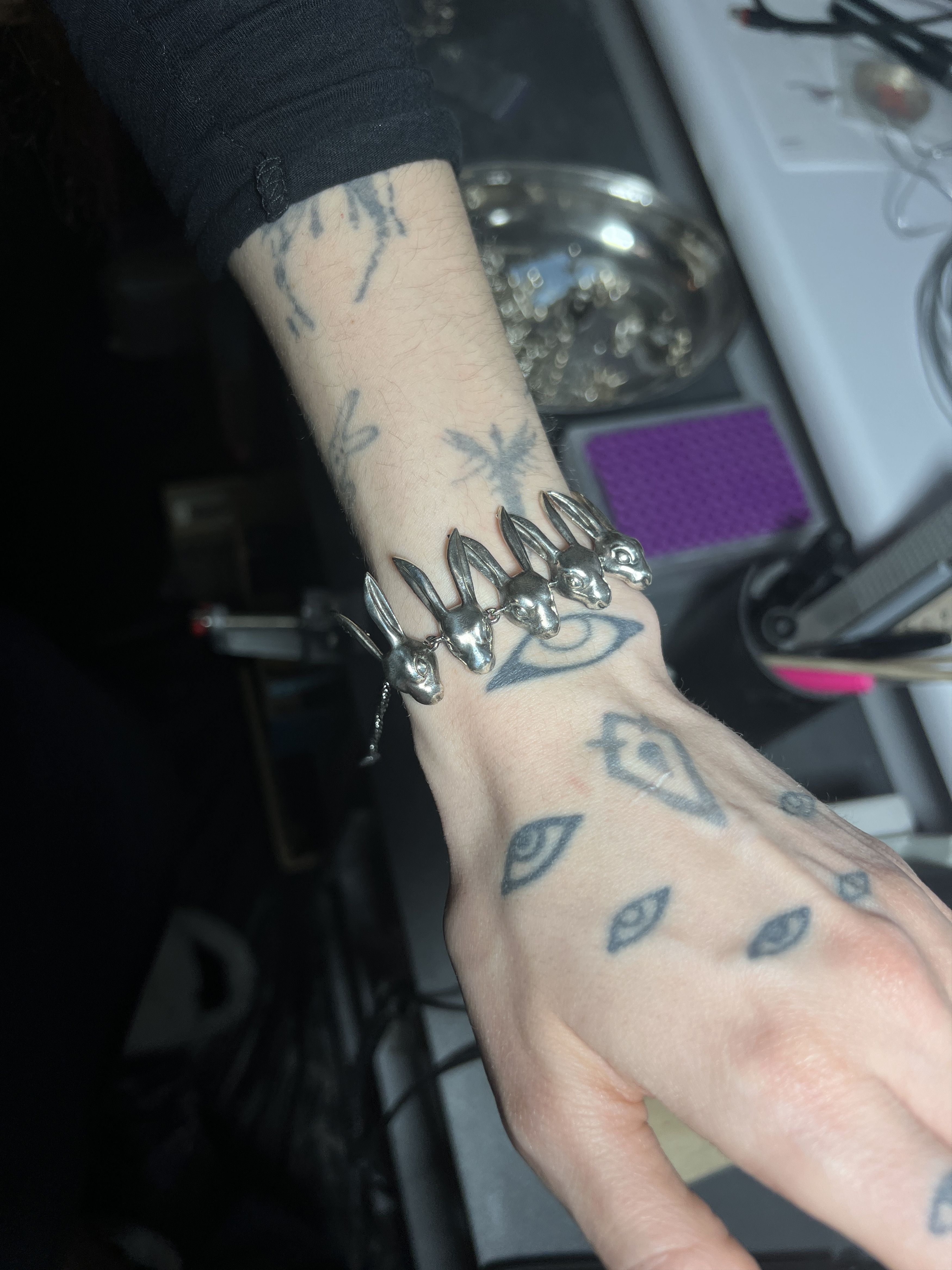 Other 13 HARE STECHEN SILVER BRACELET Size ONE SIZE - 6 Thumbnail