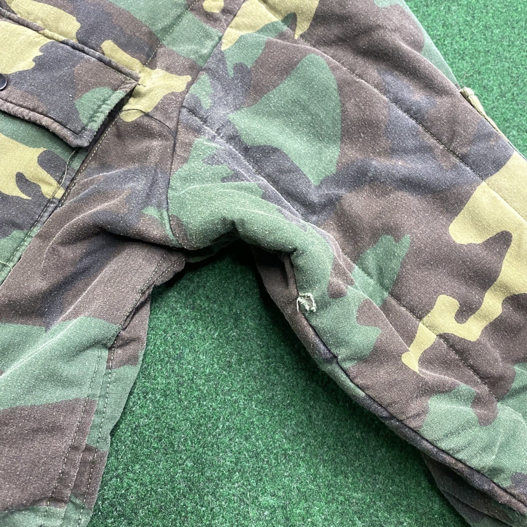 SafTbak VINTAGE SafTbak Jacket Camouflage 3-in-1 Insulated Lined Zip 80s Army Outdoor Hunting Coat Mens L Brown Size US L / EU 52-54 / 3 - 5 Thumbnail