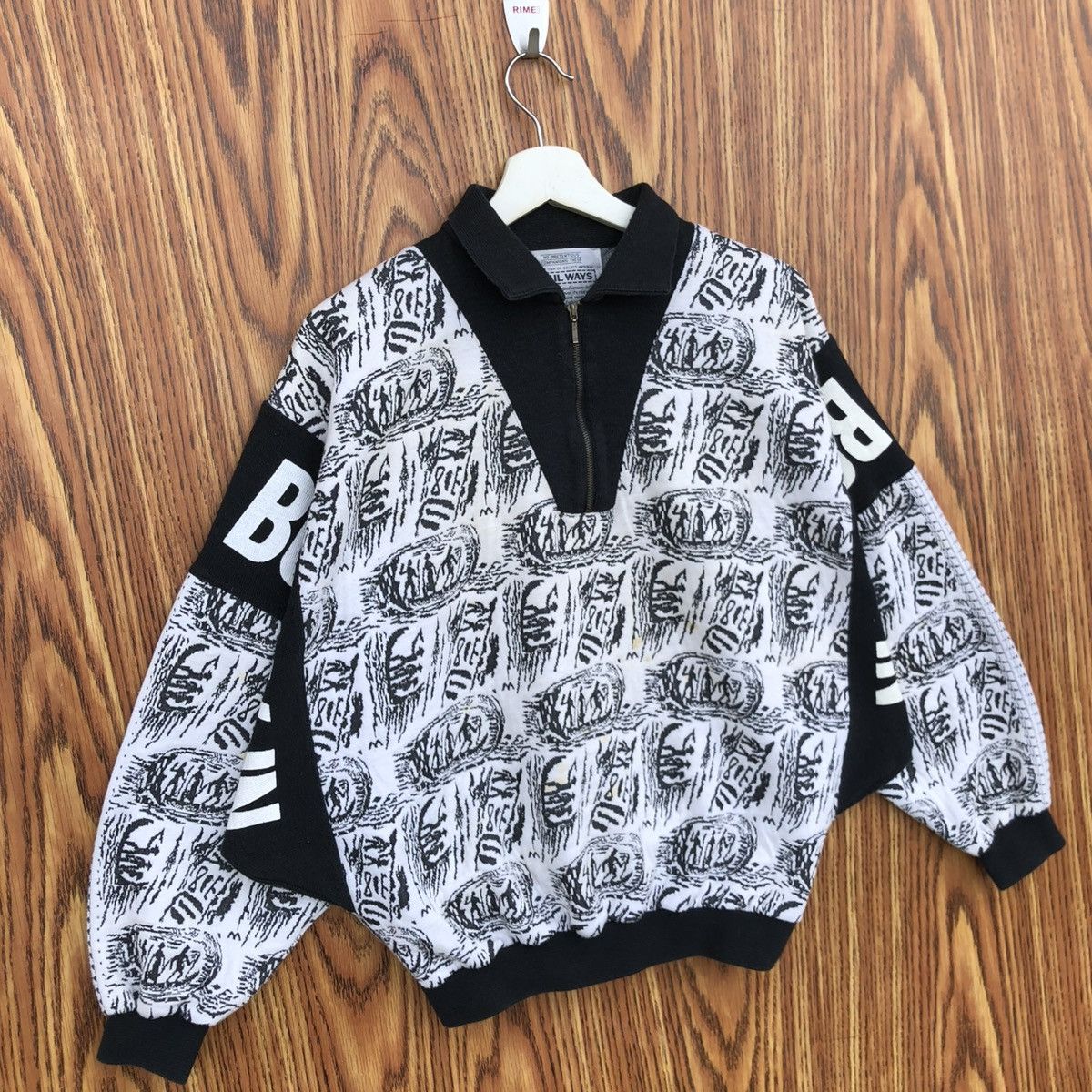 Vintage vintage Healthknit Sportswear knit shirt half-zip collar Size M / US 6-8 / IT 42-44 - 2 Thumbnail