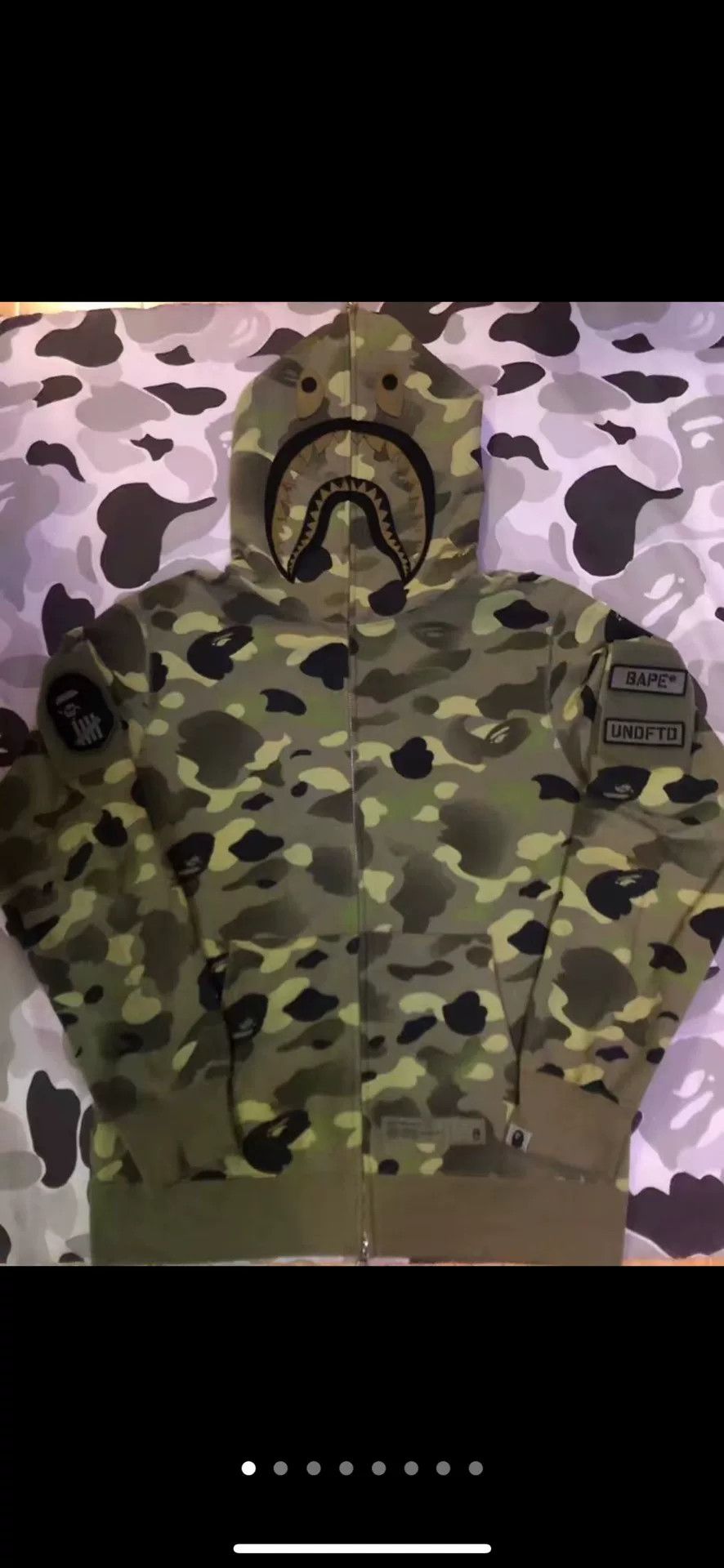Bape Bape Und Multi Shark Sweatshirt Size US XL / EU 56 / 4 - 1 Thumbnail