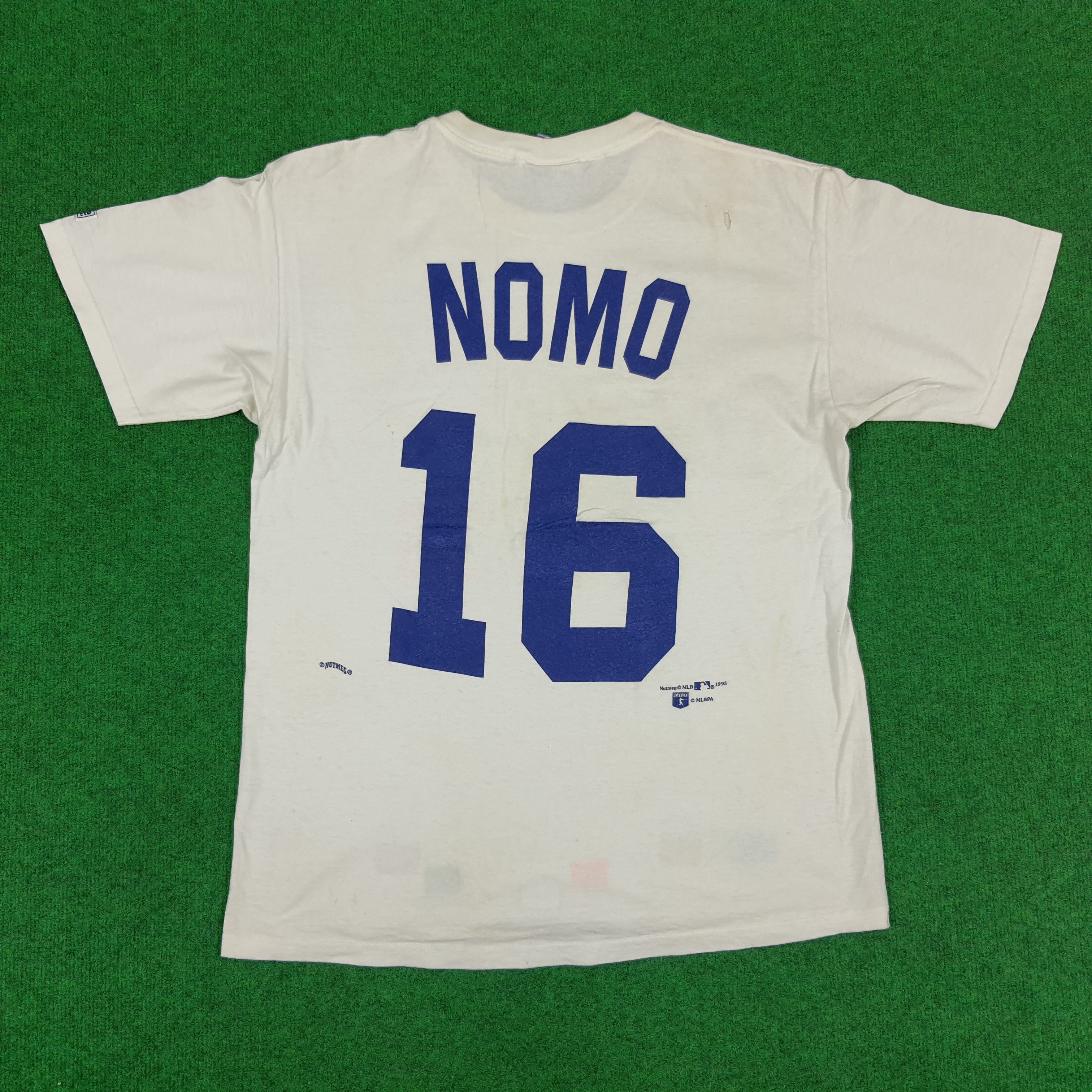 Lee Vintage LEE Dodgers MLB Nomo 16 T-shirt Size US L / EU 52-54 / 3 - 5 Thumbnail