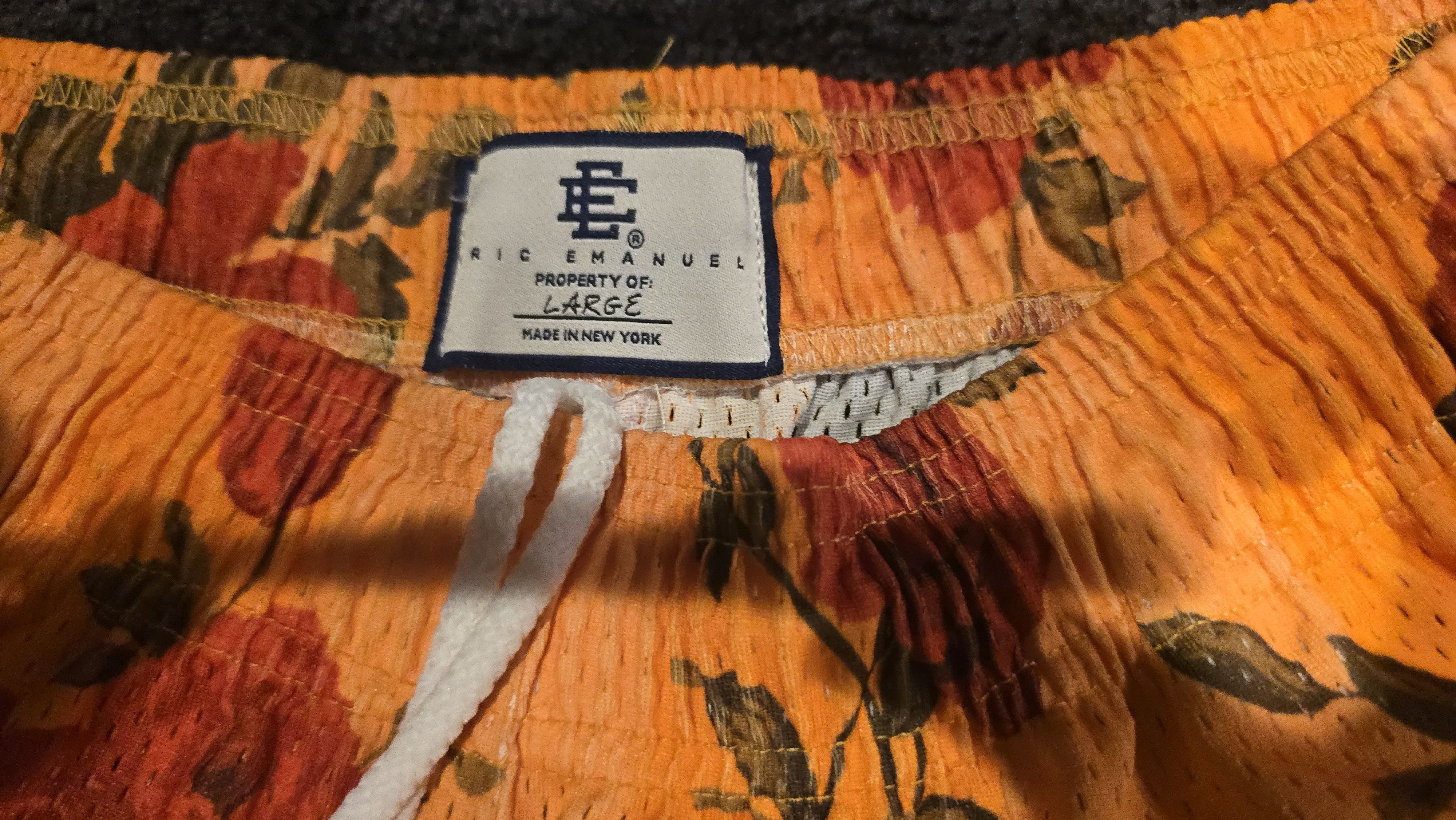 Eric Emanuel Eric Emanuel Orange floral shorts large Size US 32 / EU 48 - 2 Thumbnail