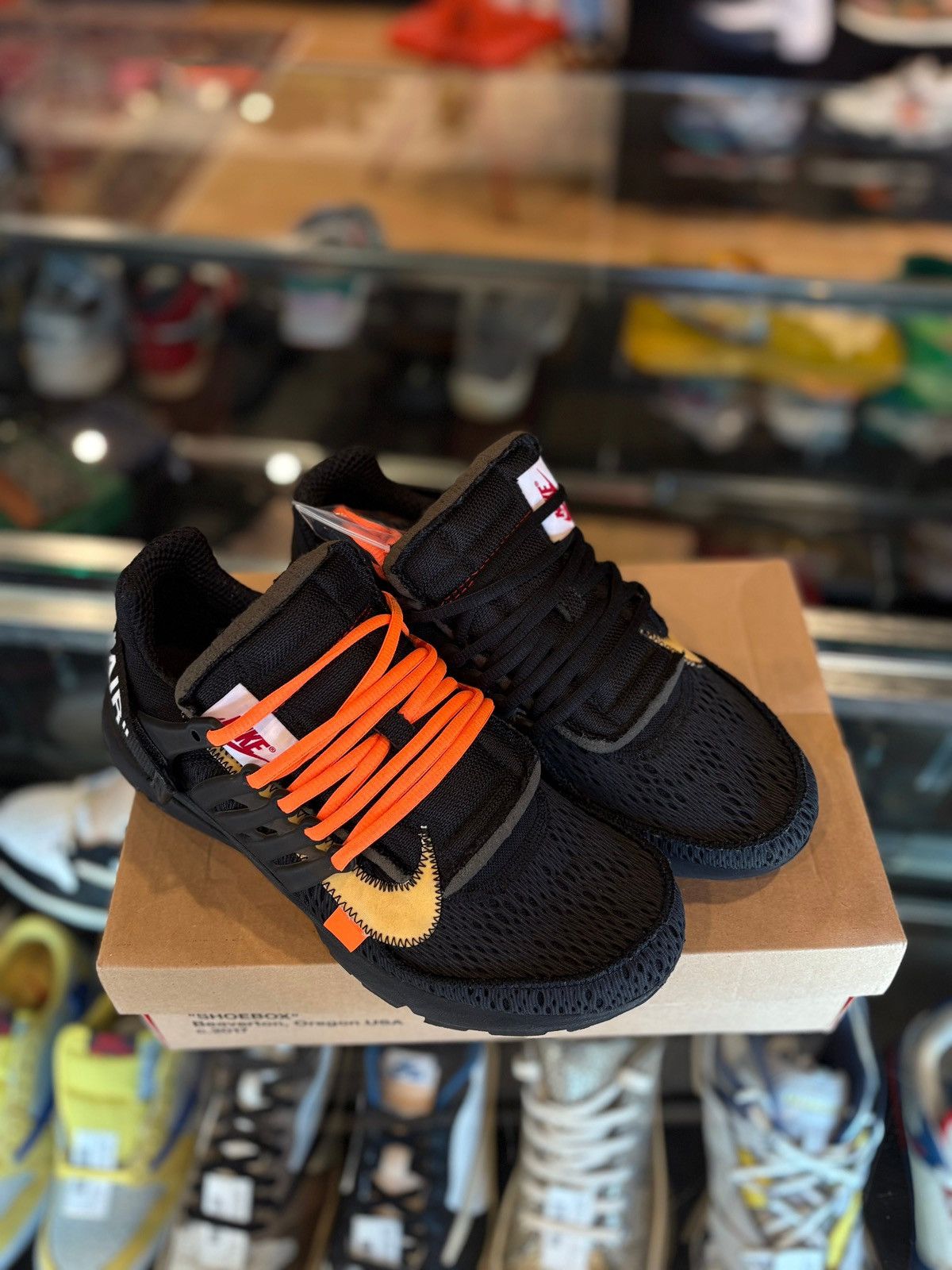 Nike × Off-White Nike Air Presto Off-White Black Clean OG Size 9 Size US 9 / EU 42 - 2 Thumbnail