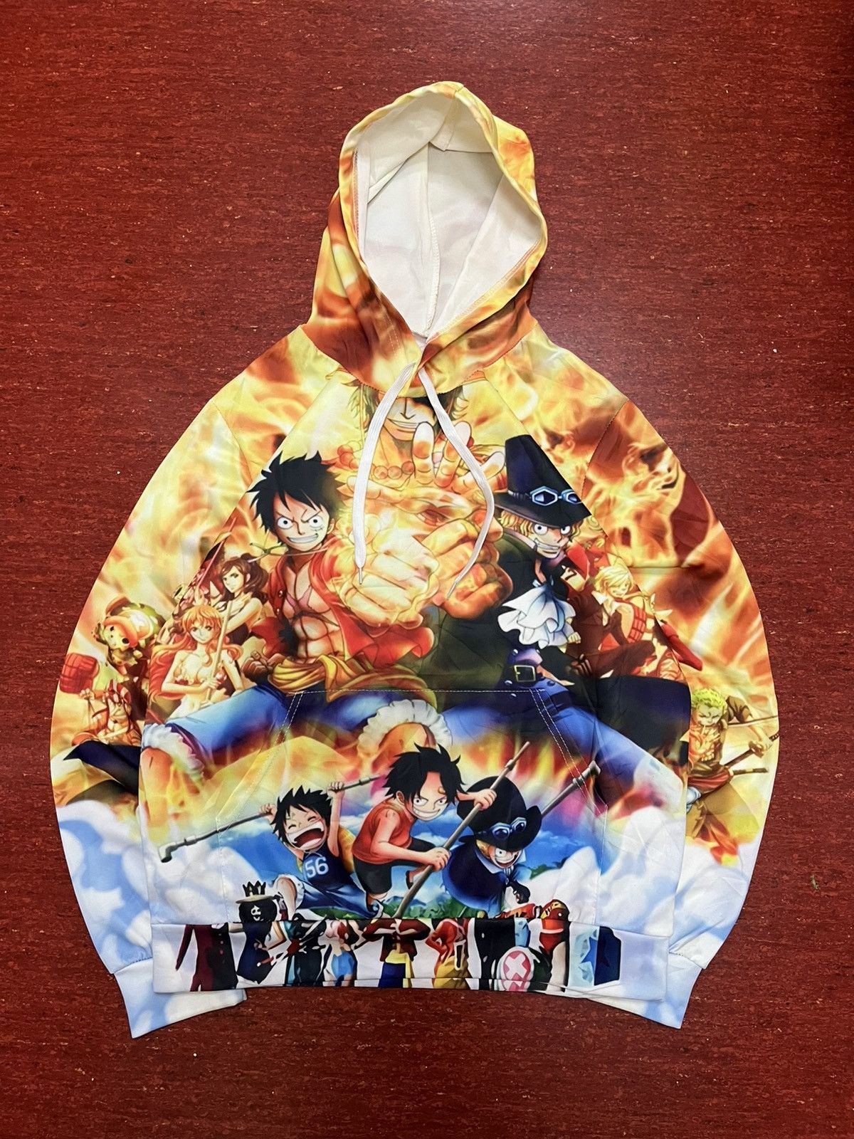 Anime ONE PIECE AOP PULLOVER HODDIE x ANIME JAPAN Size US M / EU 48-50 / 2 - 1 Thumbnail