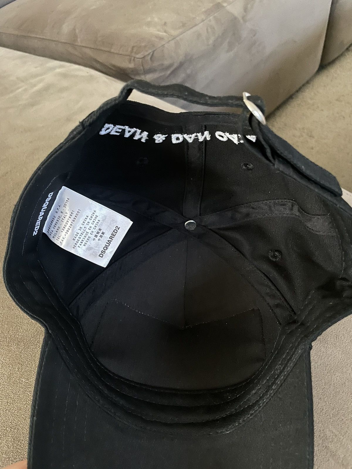 Dsquared2 DSQUARED x OVO OCTOBER’S VERY OWN BASEBALL HAT CAP Size ONE SIZE - 5 Thumbnail