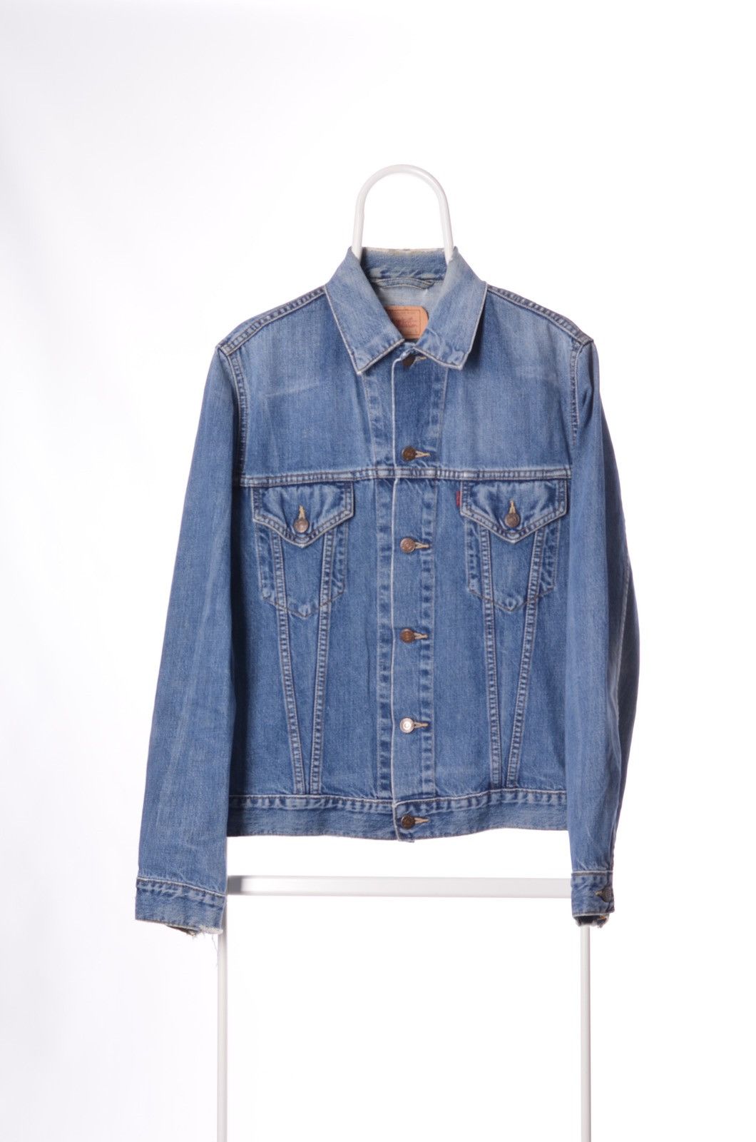 Levi's Levi's 70500 04 vintage back print denim jacket | Grailed
