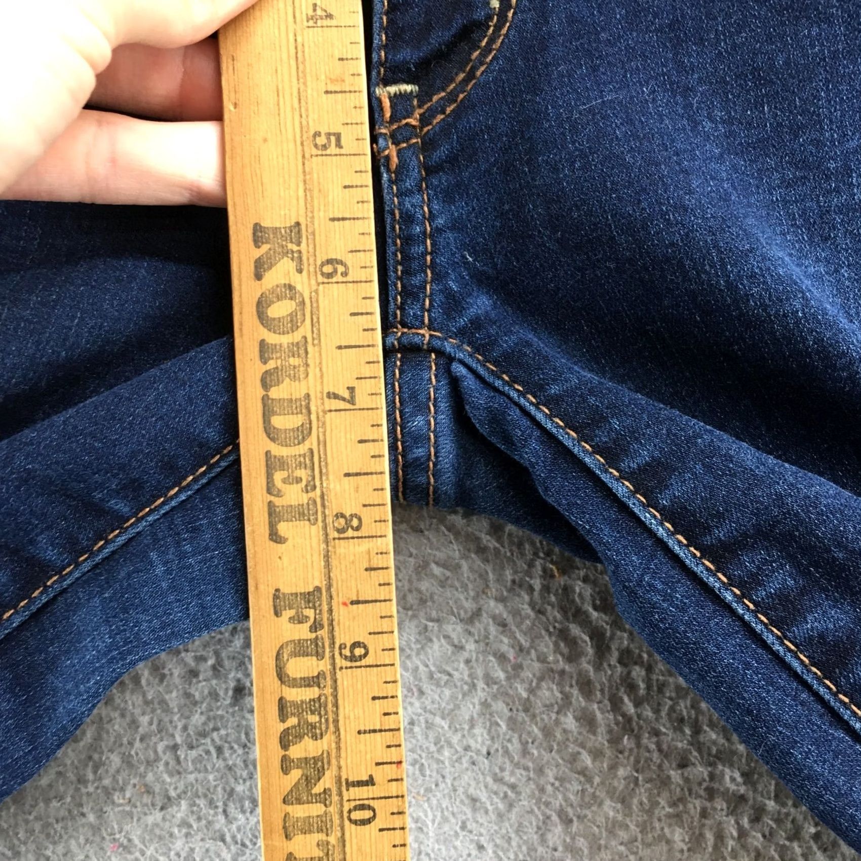 American Eagle Outfitters American Eagle Outfitters Jeans Womens 0R Skinny Blue Denim Cotton Blend Zip 27x28 Regular Mens Womens Boys Girls Size 25" / US 0 / IT 36 - 6 Thumbnail