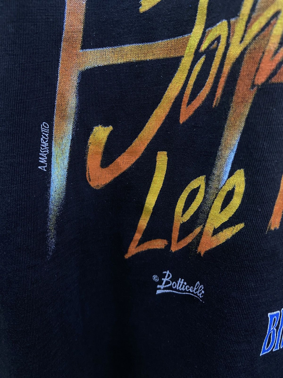 Band Tees × Vintage Vintage 90s,00s John Lee Hooker Blue Rock TOUR TShirt Size US M / EU 48-50 / 2 - 5 Thumbnail