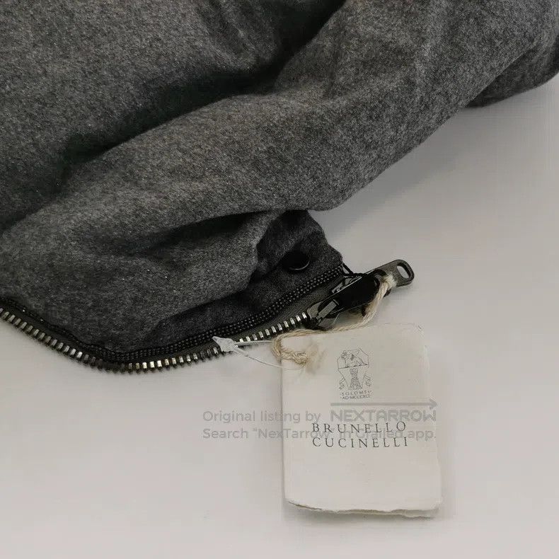 Brunello Cucinelli Brunello Cucinelli Dark gray down jacket Size US S / EU 44-46 / 1 - 3 Thumbnail