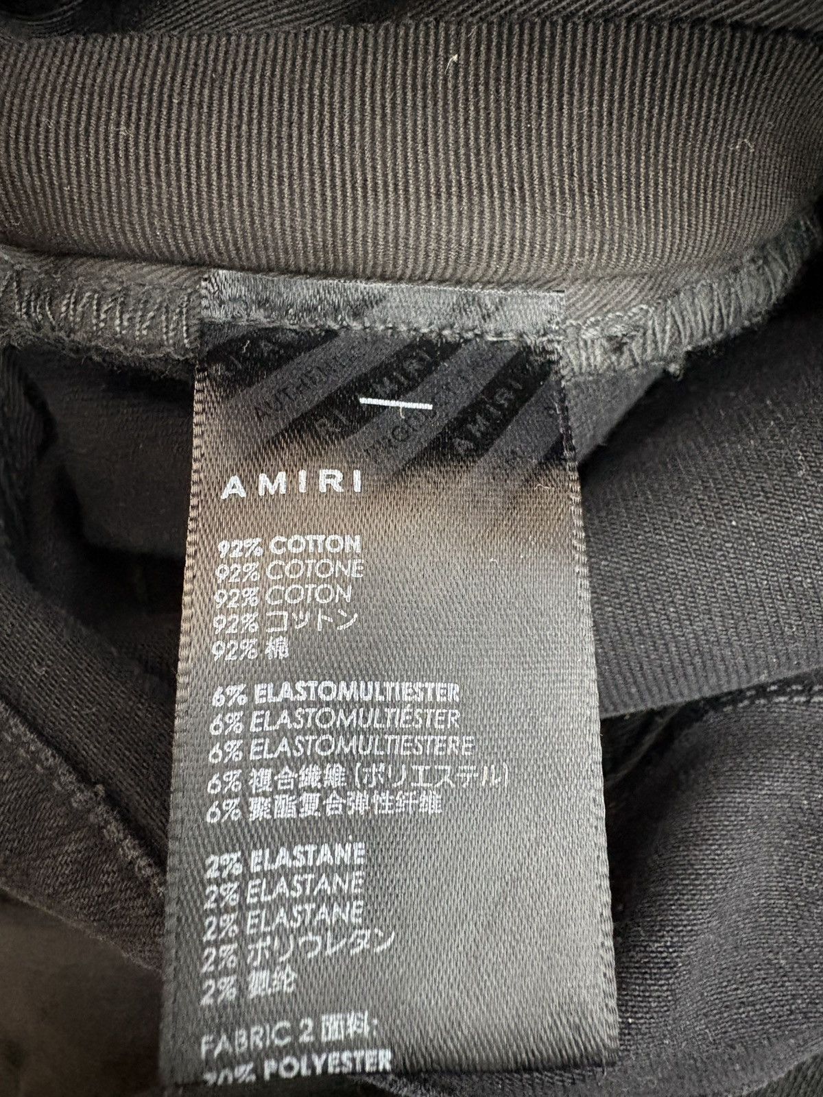 Amiri Amiri Core Applique Jeans “Aged Black” Size US 36 / EU 52 - 5 Thumbnail