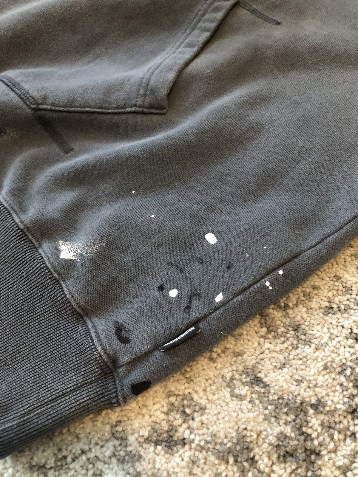 Neighborhood Tiger Distressed Hoodie Size US XL / EU 56 / 4 - 11 Thumbnail