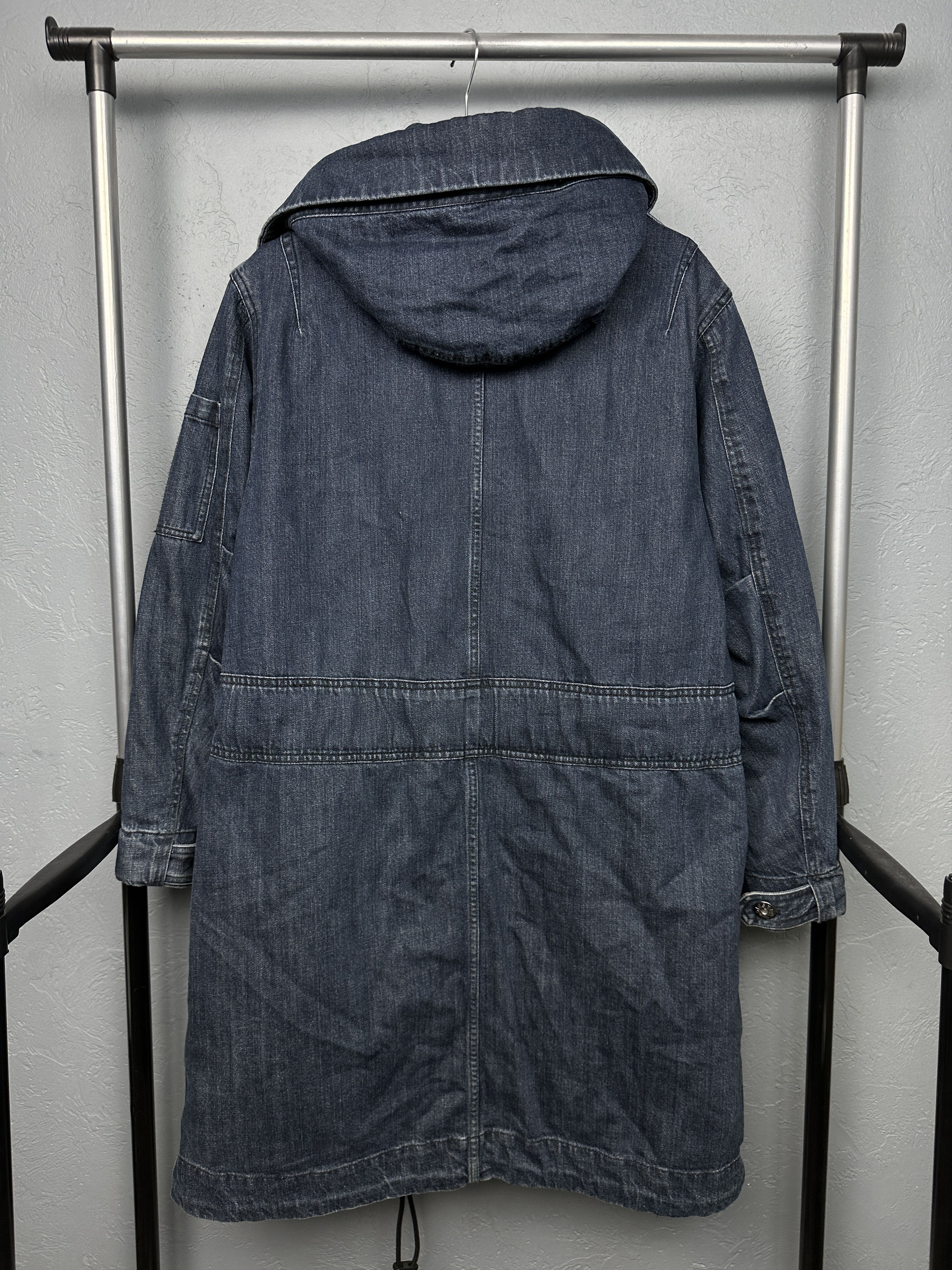 Diesel Diesel Womens 3 in 1 Denim Parka Jacket Size XS / US 0-2 / IT 36-38 - 10 Thumbnail