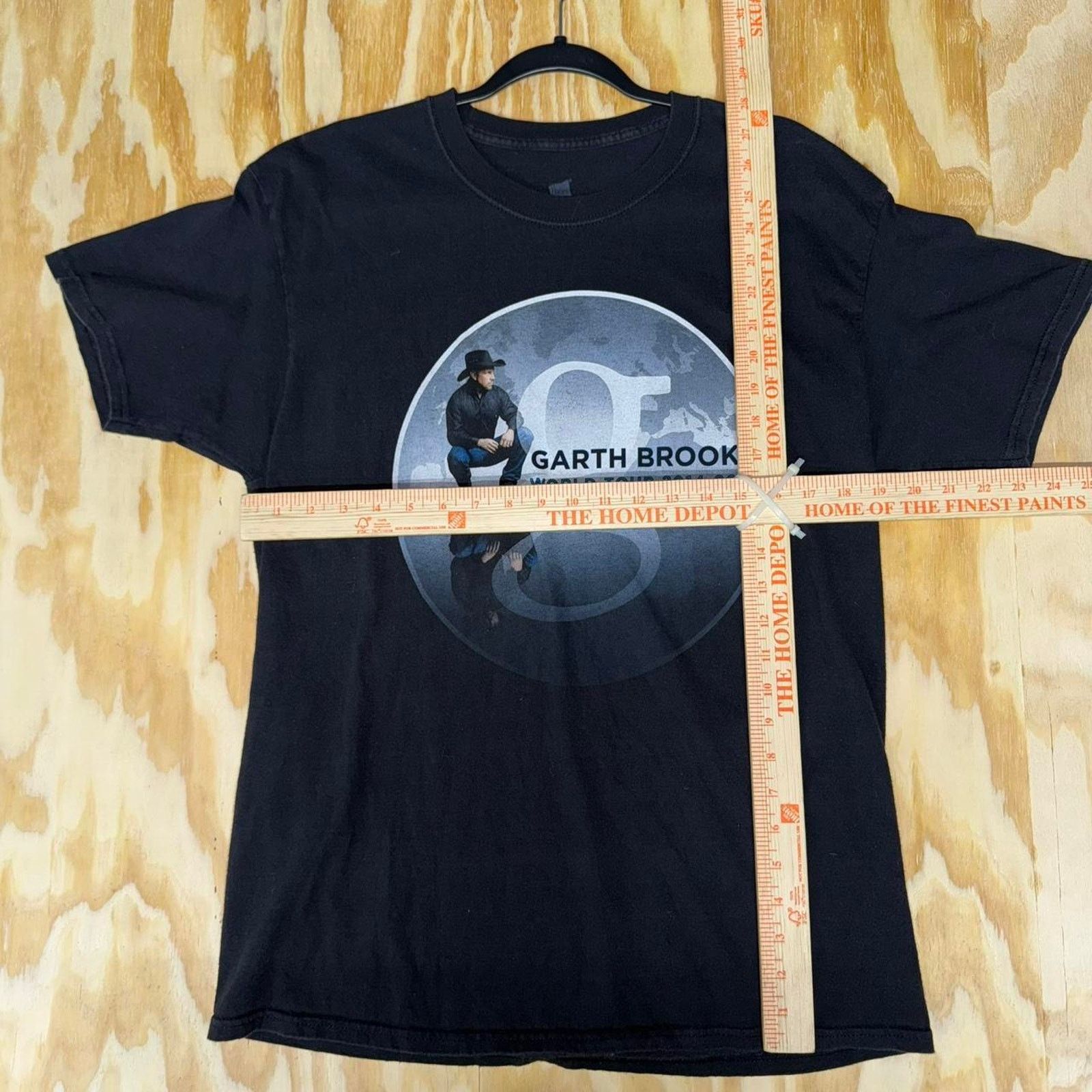 Hanes Large - Vintage y2k garth brooks world tour country tshirt Size US L / EU 52-54 / 3 - 3 Thumbnail