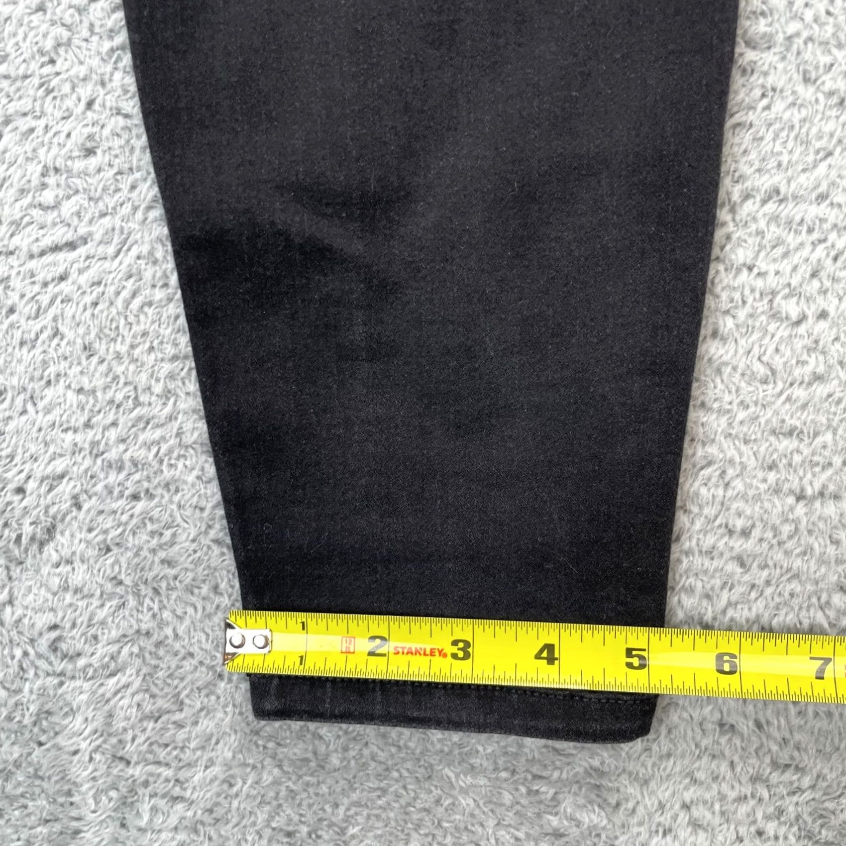 Vintage Liverpool Jeans Womens Jeans 10P Black Ankle Skinny High Rise Denim 5-Pocket City Preppy Women Size 32" / US 10 / IT 46 - 7 Thumbnail